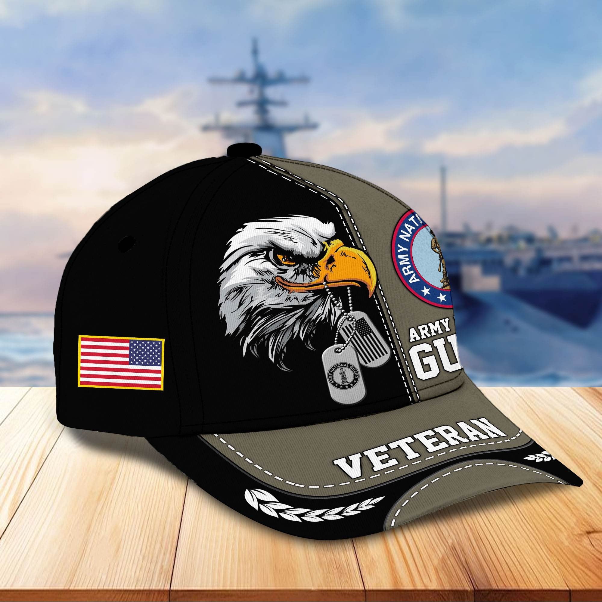 Premium US Veterans Cap BPHN270211, Gifts For US Veterans, Gifts On Father's Day, Armed Forces Day, Independence Day, Veterans Day.