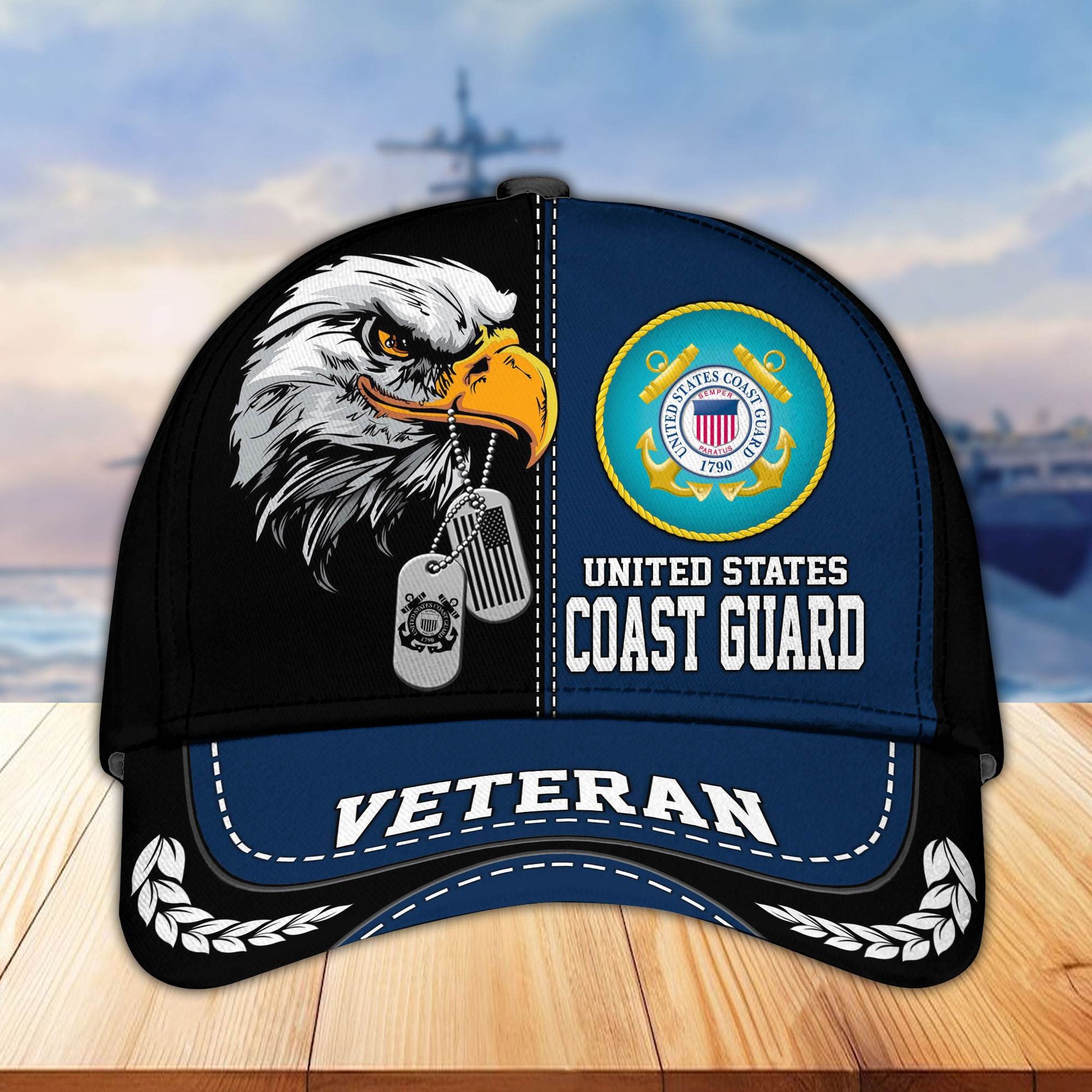 Premium US Veterans Cap BPHN270211, Gifts For US Veterans, Gifts On Father's Day, Armed Forces Day, Independence Day, Veterans Day.