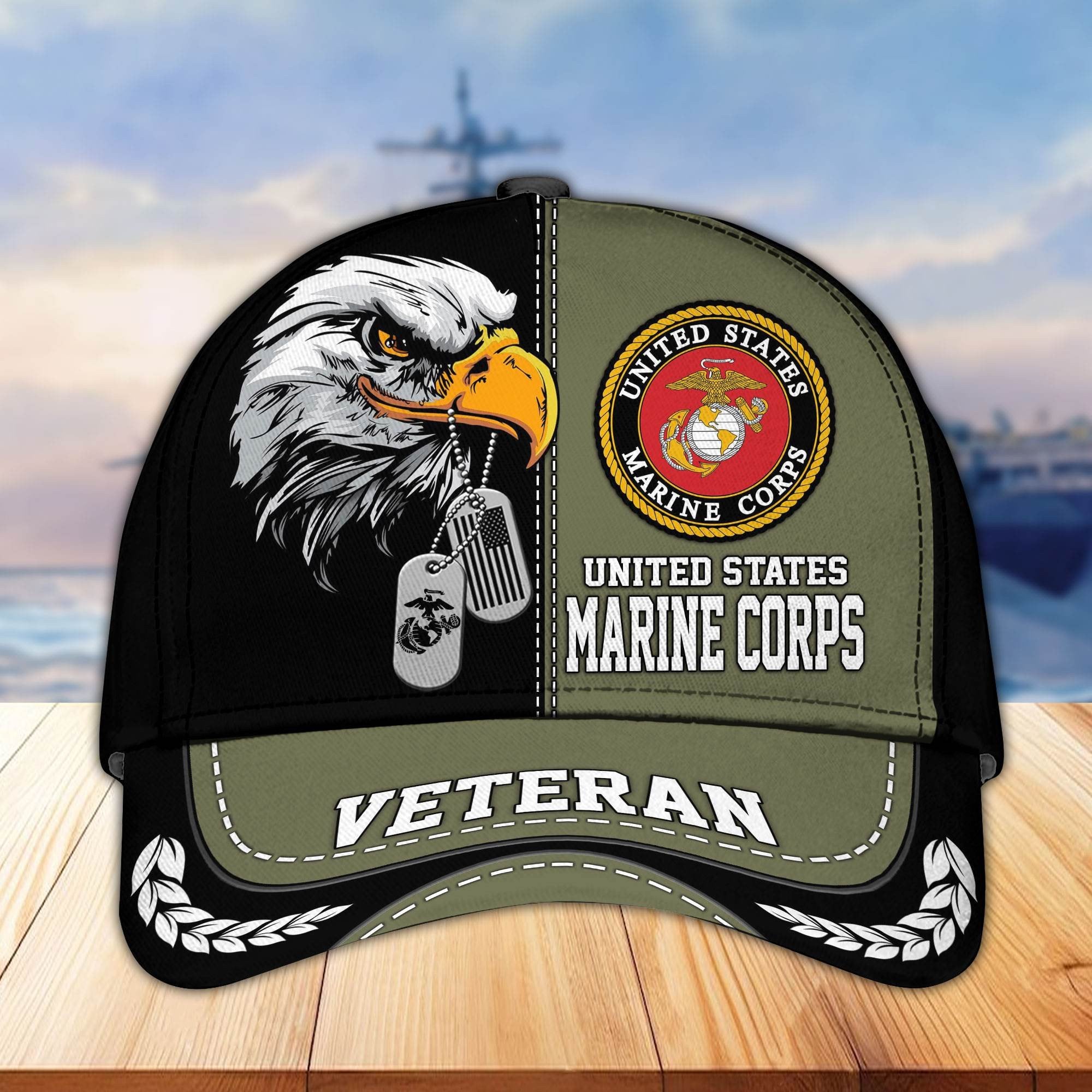 Premium US Veterans Cap BPHN270211, Gifts For US Veterans, Gifts On Father's Day, Armed Forces Day, Independence Day, Veterans Day.