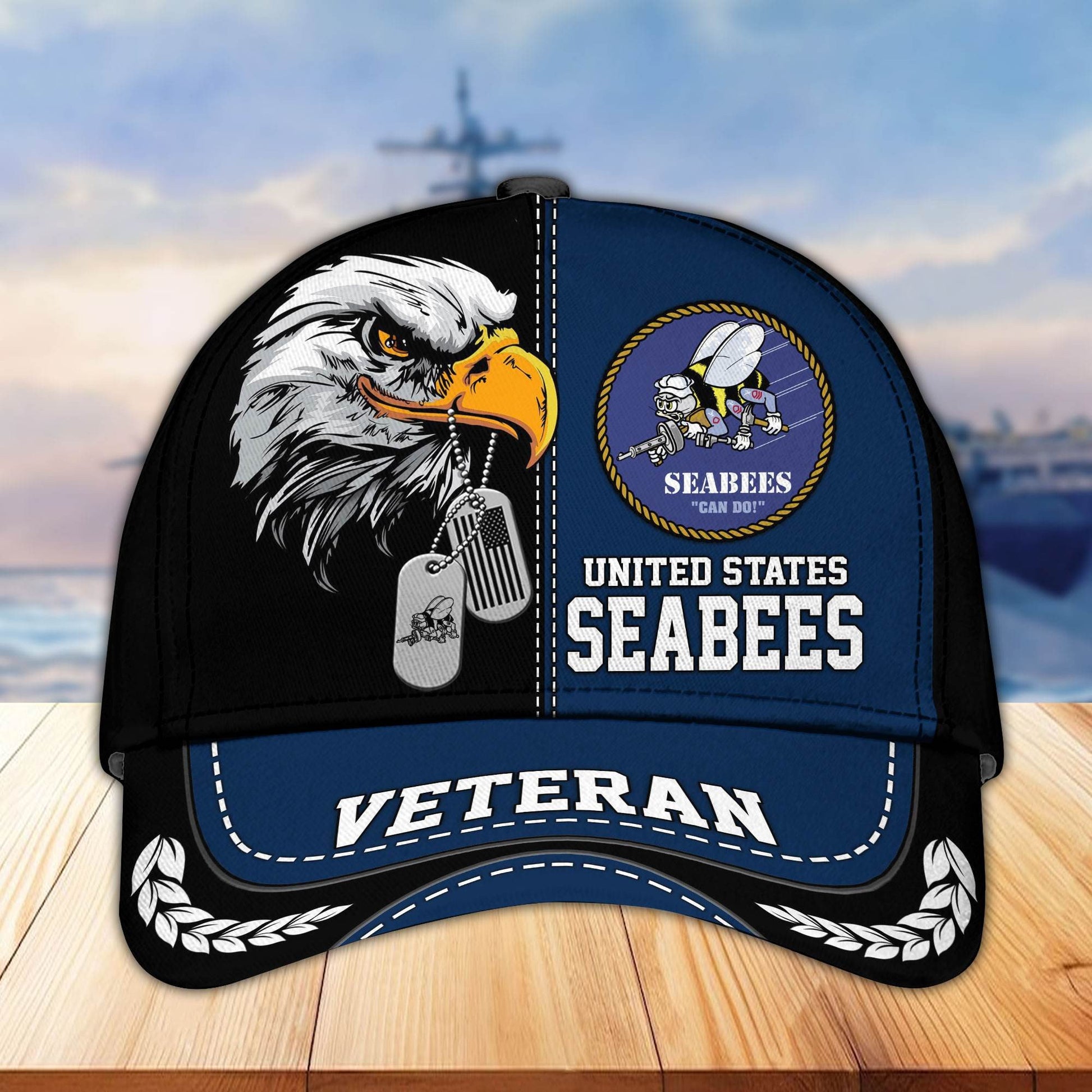 Premium US Veterans Cap BPHN270211, Gifts For US Veterans, Gifts On Father's Day, Armed Forces Day, Independence Day, Veterans Day.