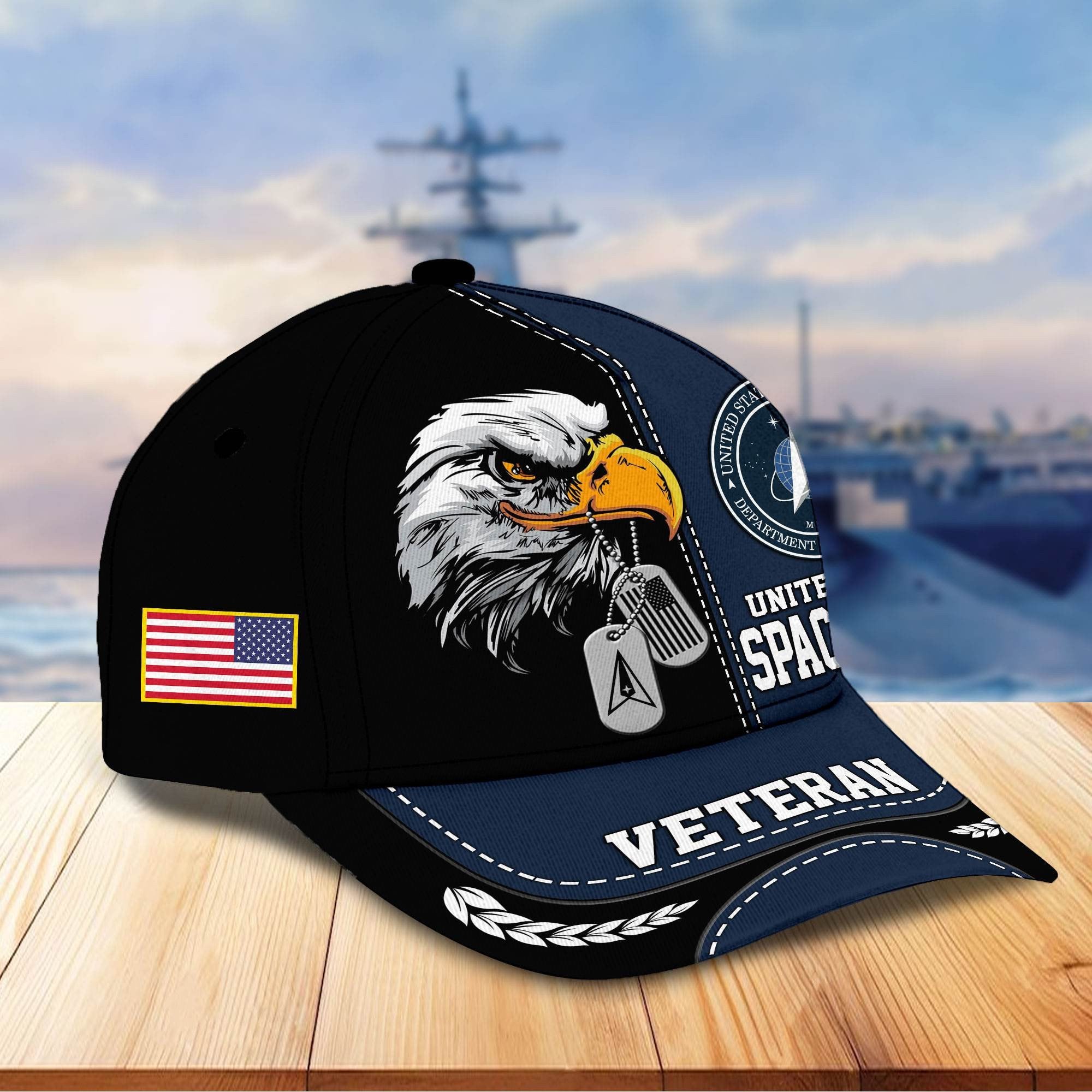 Premium US Veterans Cap BPHN270211, Gifts For US Veterans, Gifts On Father's Day, Armed Forces Day, Independence Day, Veterans Day.