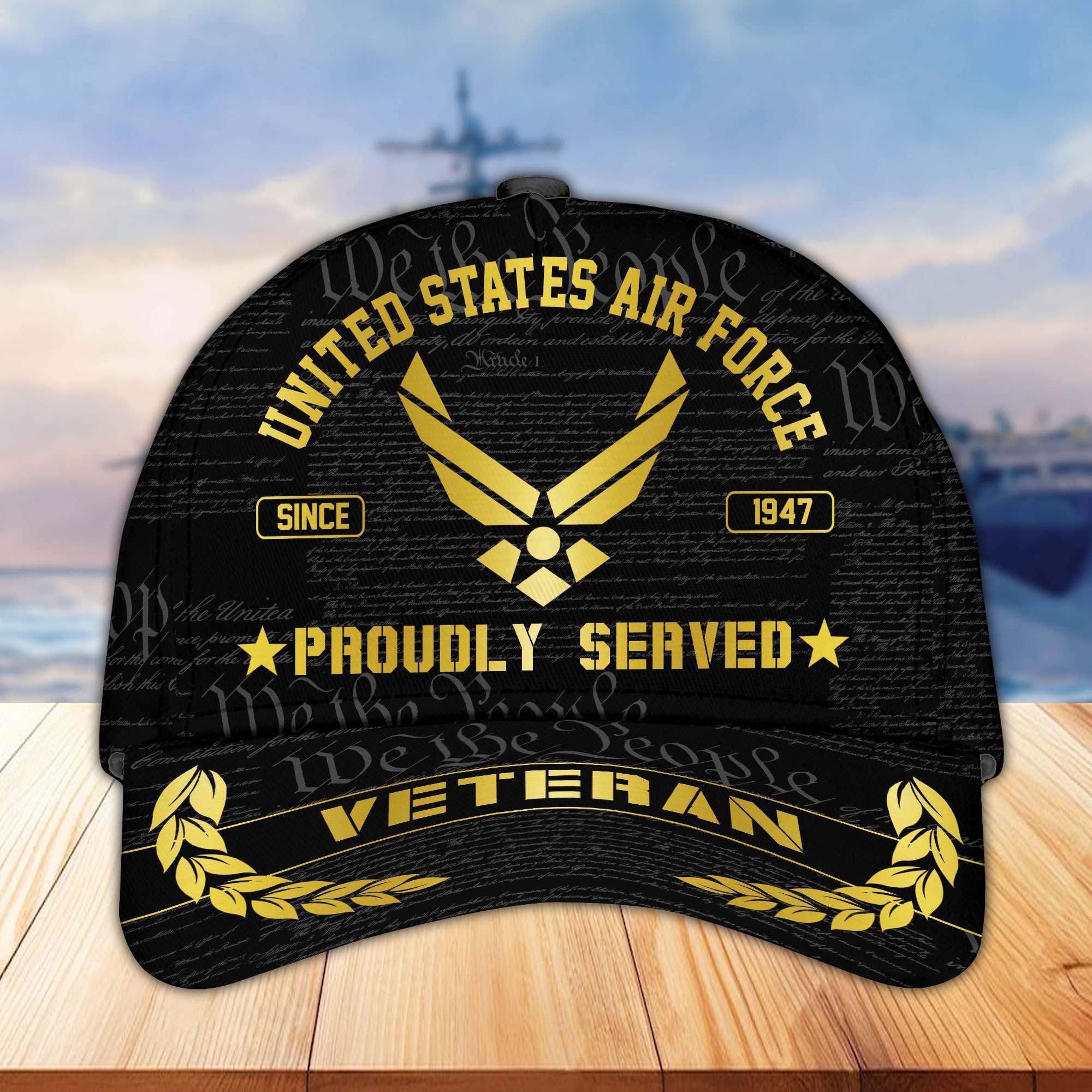 Premium US Veterans Cap BPHN040311, Gifts For US Veterans, Best Gifts On Father's Day, Armed Forces Day, Independence Day, Veterans Day.
