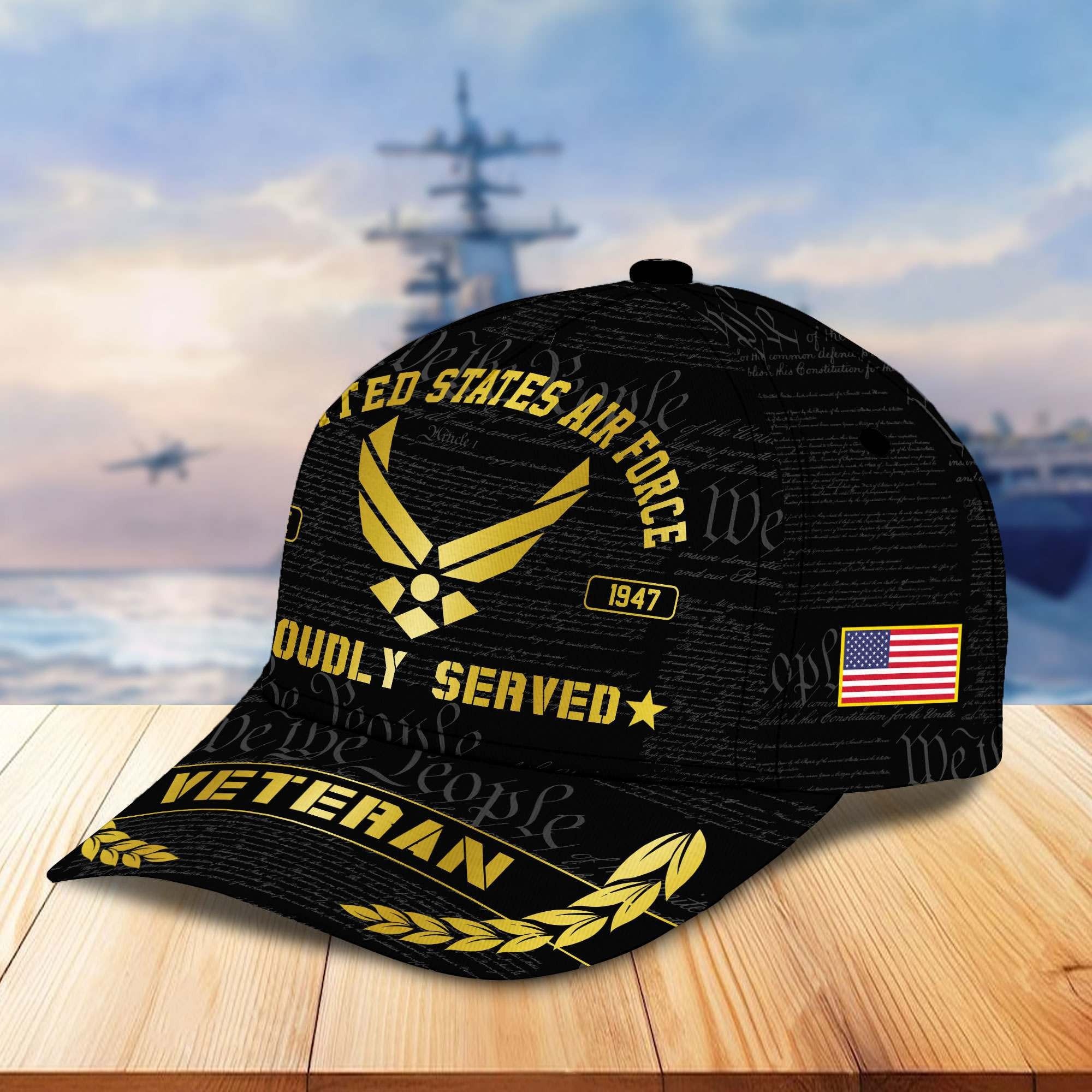 Premium US Veterans Cap BPHN040311, Gifts For US Veterans, Best Gifts On Father's Day, Armed Forces Day, Independence Day, Veterans Day.