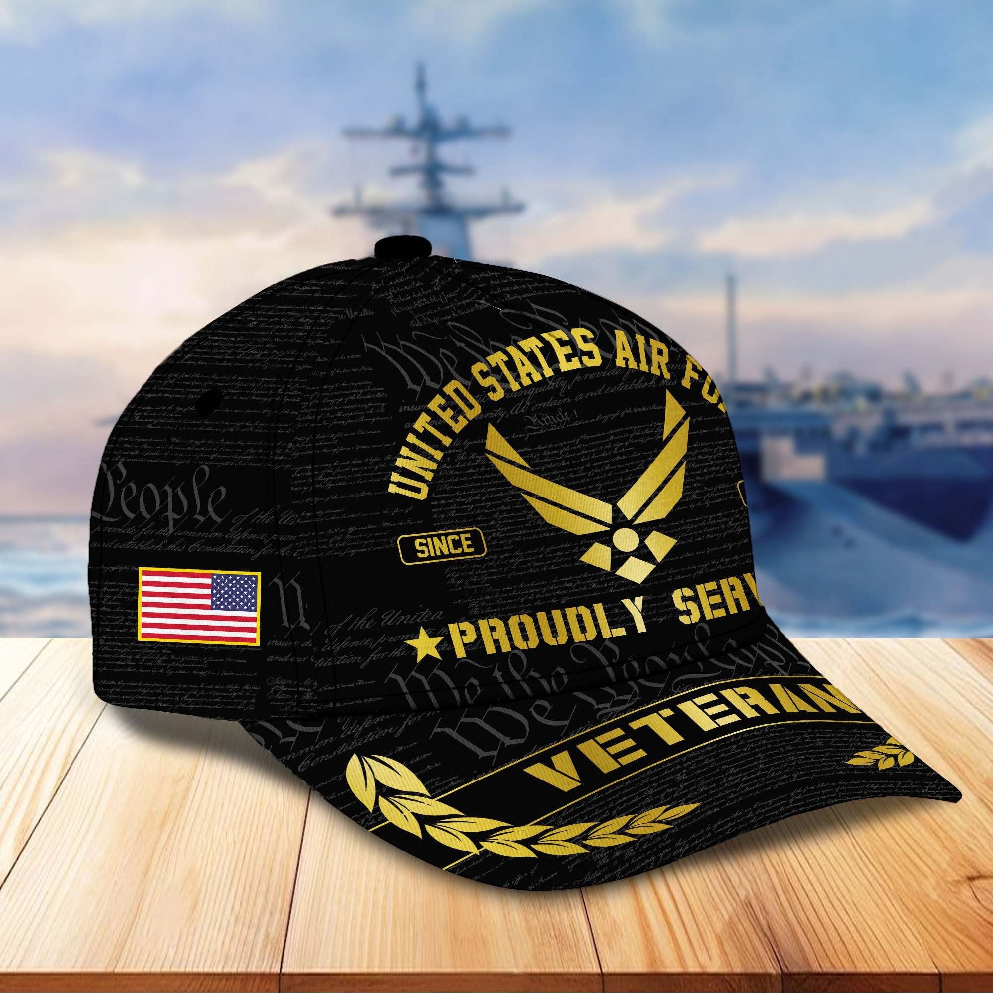 Premium US Veterans Cap BPHN040311, Gifts For US Veterans, Best Gifts On Father's Day, Armed Forces Day, Independence Day, Veterans Day.