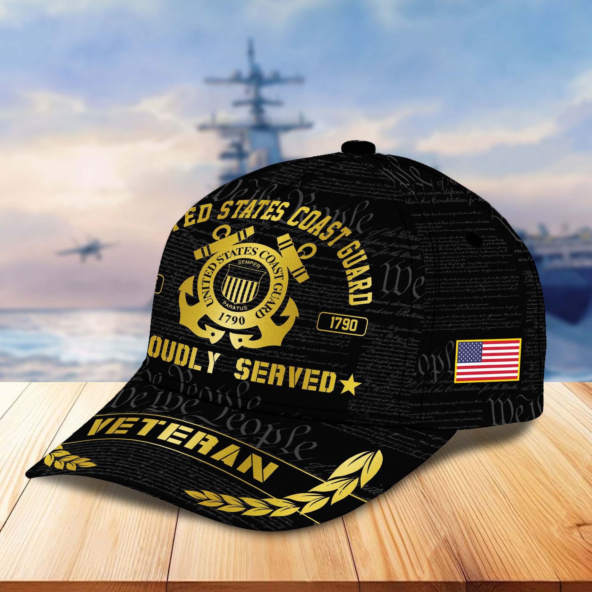 Premium US Veterans Cap BPHN040311, Gifts For US Veterans, Best Gifts On Father's Day, Armed Forces Day, Independence Day, Veterans Day.