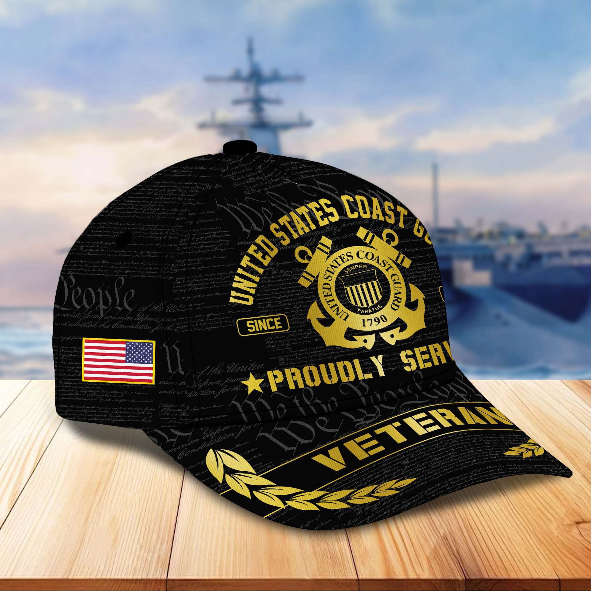 Premium US Veterans Cap BPHN040311, Gifts For US Veterans, Best Gifts On Father's Day, Armed Forces Day, Independence Day, Veterans Day.