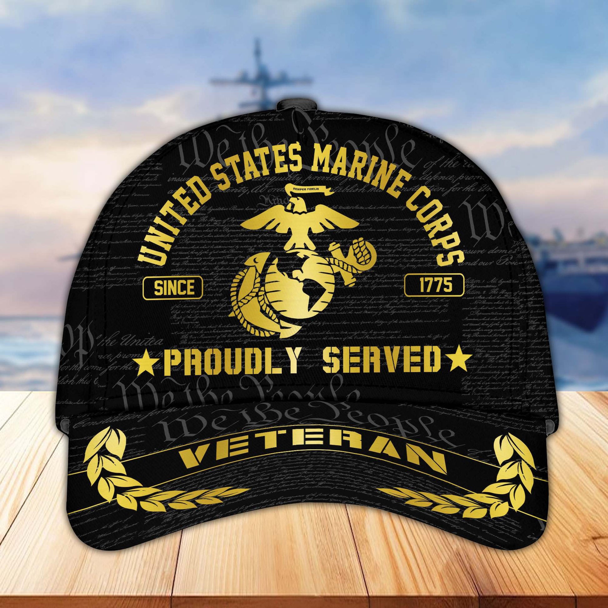 Premium US Veterans Cap BPHN040311, Gifts For US Veterans, Best Gifts On Father's Day, Armed Forces Day, Independence Day, Veterans Day.