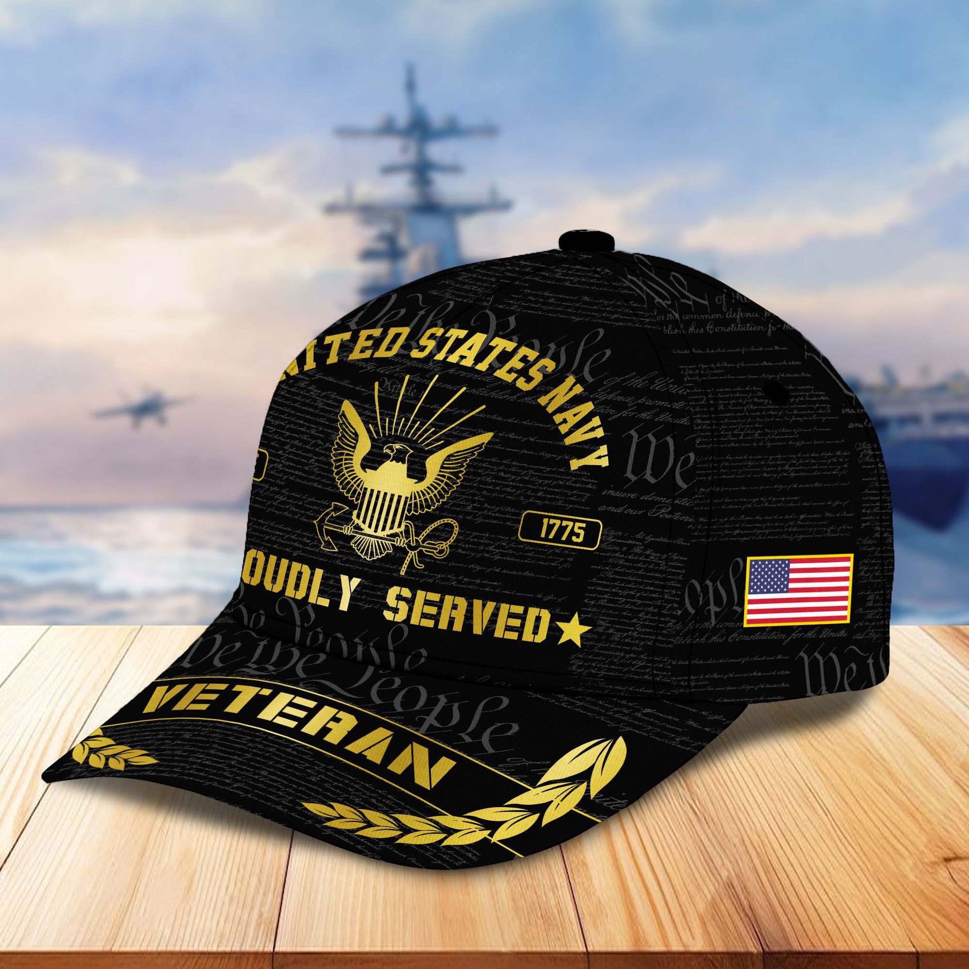 Premium US Veterans Cap BPHN040311, Gifts For US Veterans, Best Gifts On Father's Day, Armed Forces Day, Independence Day, Veterans Day.