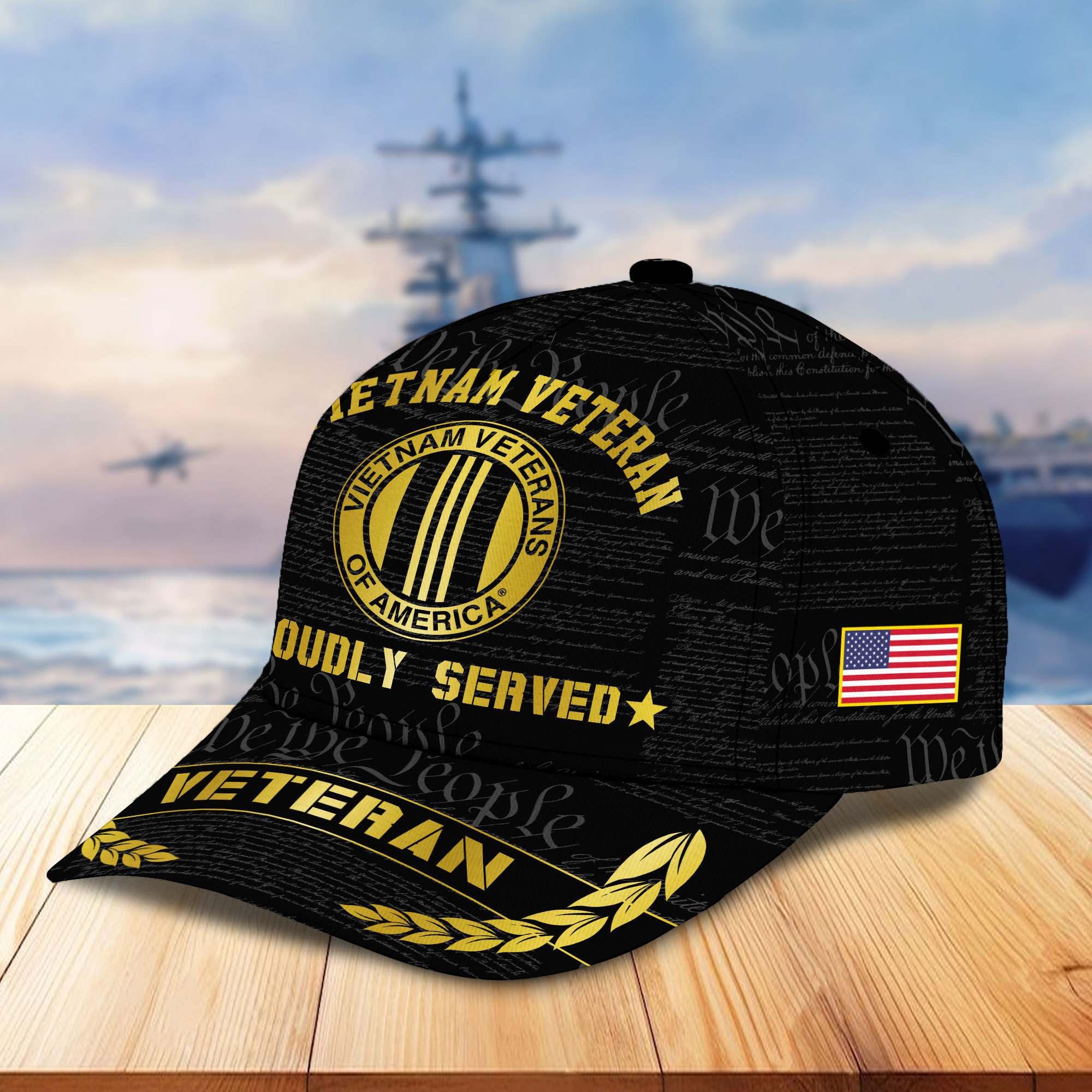 Premium US Veterans Cap BPHN040311, Gifts For US Veterans, Best Gifts On Father's Day, Armed Forces Day, Independence Day, Veterans Day.