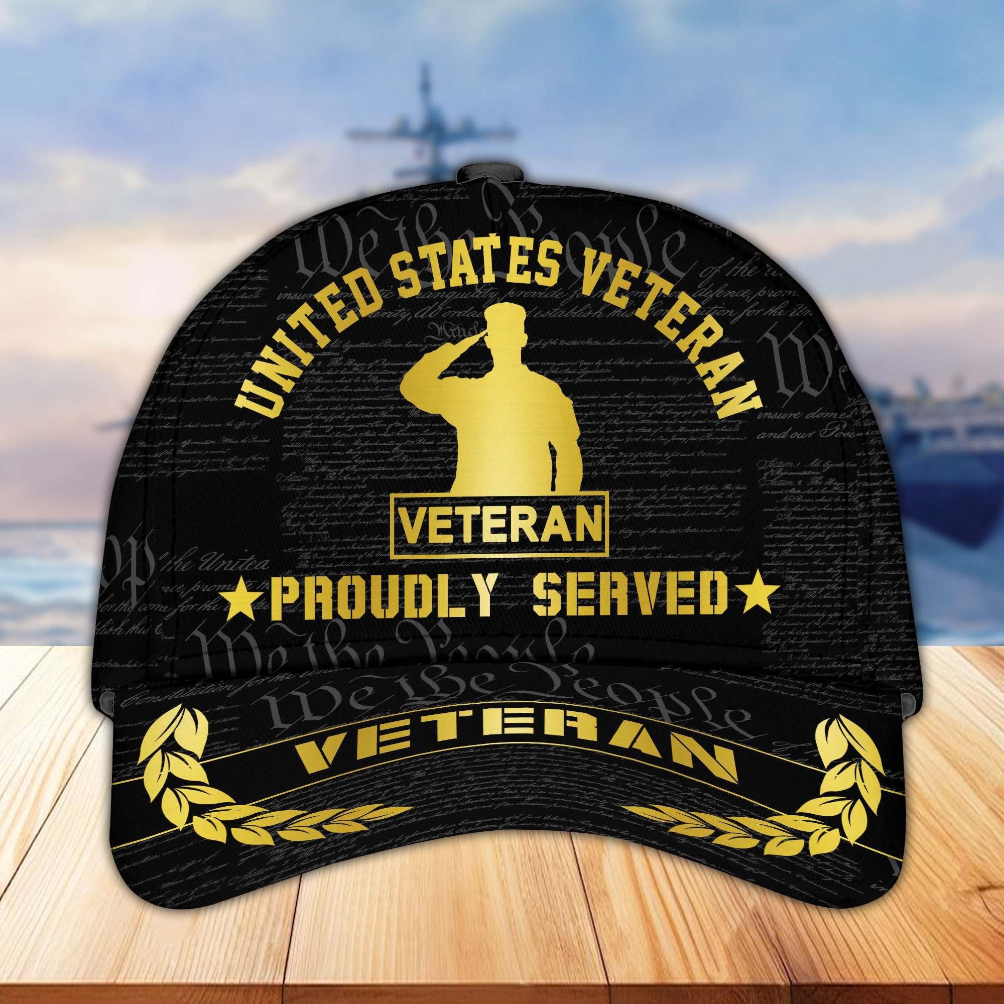Premium US Veterans Cap BPHN040311, Gifts For US Veterans, Best Gifts On Father's Day, Armed Forces Day, Independence Day, Veterans Day.