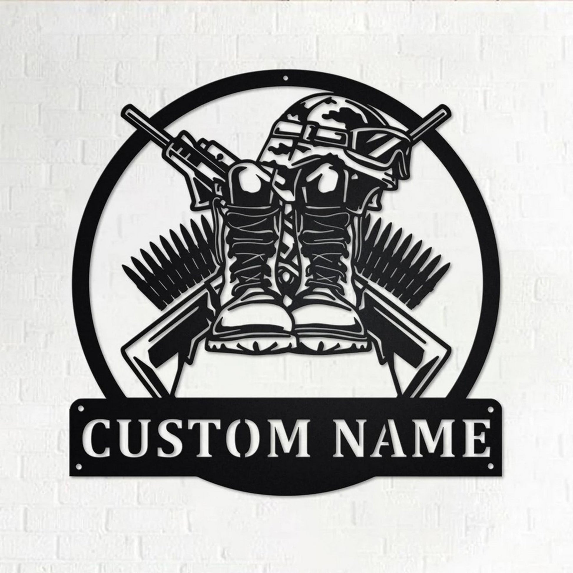 Premium Custom US Veteran Metal Signs VPVC901004, Gift For US Veteran, Home Decor Veterans Day Gift, Gifts For Dad, For Husband, Best Gifts On Father's Day, Armed Forces Day, Independence Day