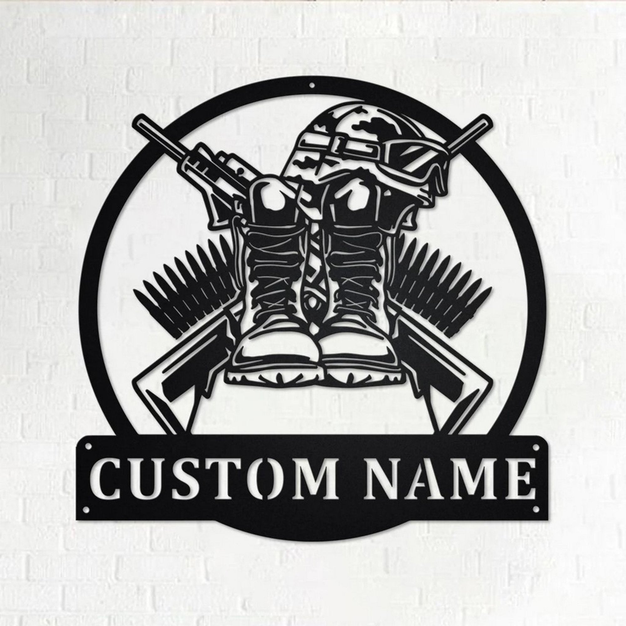 Premium Custom US Veteran Metal Signs VPVC901004, Gift For US Veteran, Home Decor Veterans Day Gift, Gifts For Dad, For Husband, Best Gifts On Father's Day, Armed Forces Day, Independence Day