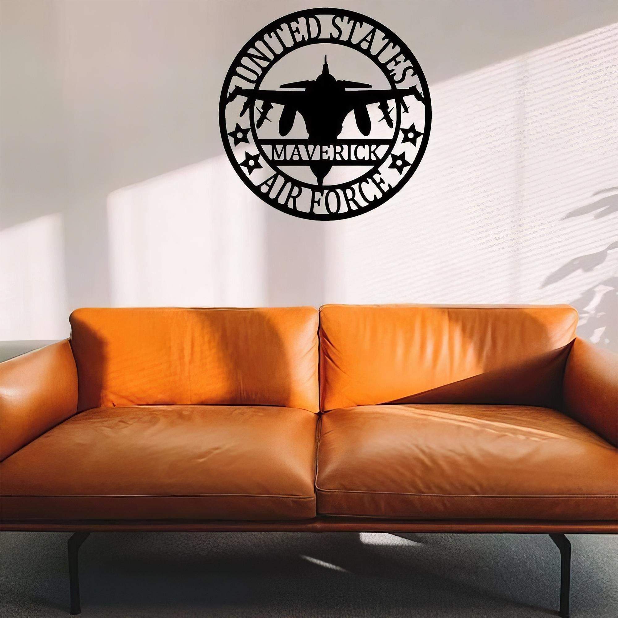 Premium Custom USAF Veteran Metal Signs VPVC901018, Gifts For Air Force Veteran, Best Gifts On Father's Day, Armed Forces Day, Independence Day