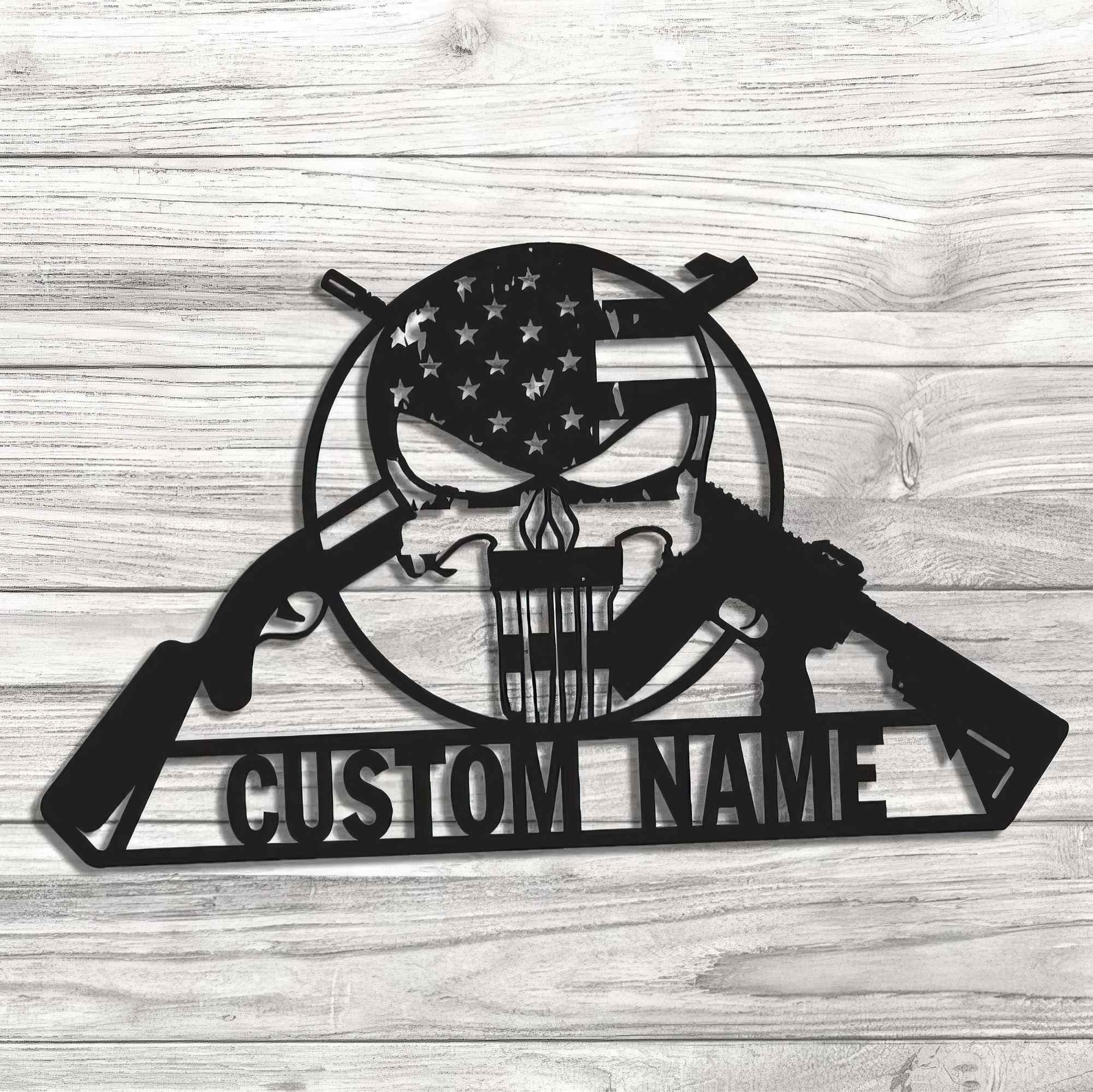 Premium Custom US Veteran Metal Signs VPVC901040, Gifts For US Veteran, Patriotic Decor Custom Metal Sign