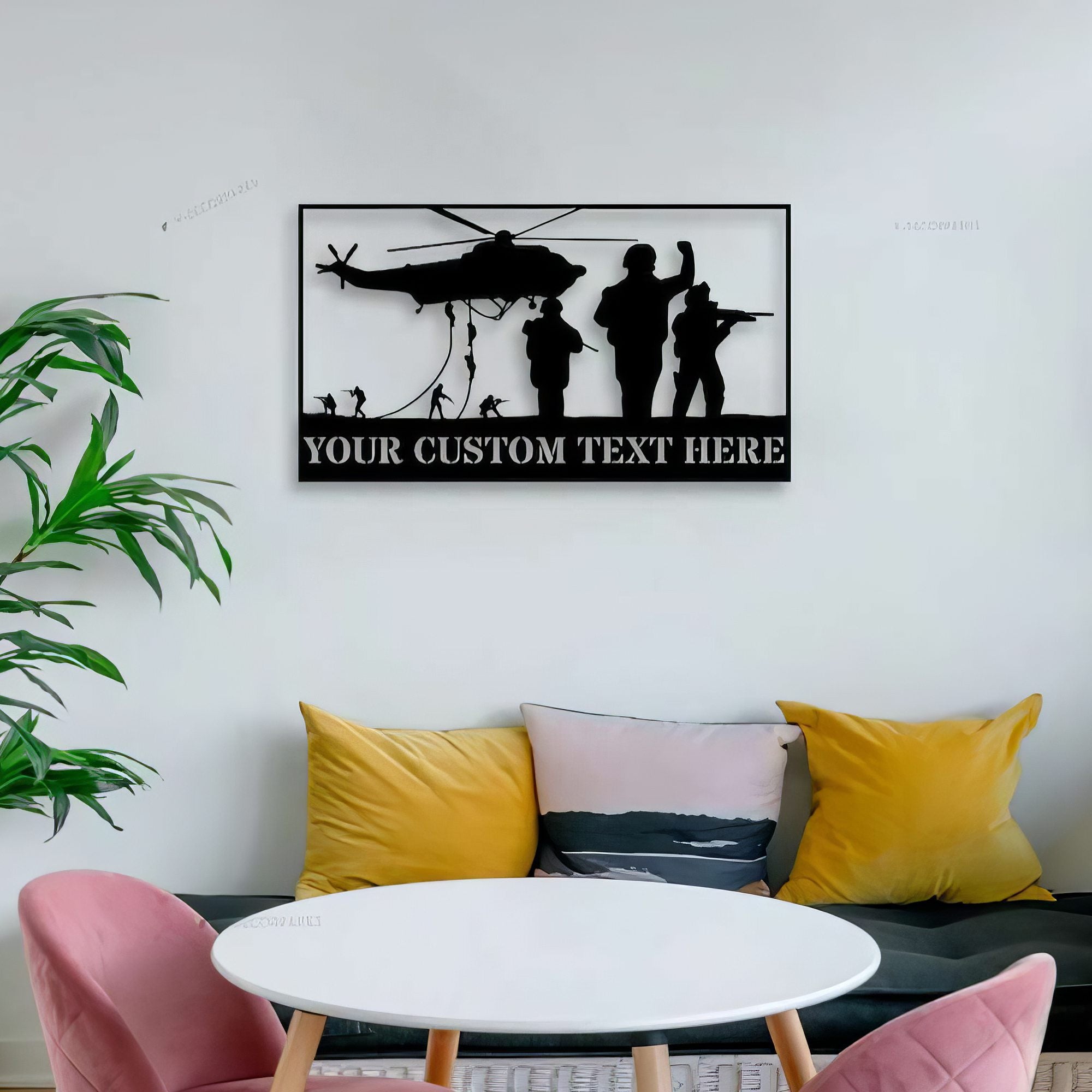 Premium Custom US Veteran Metal Signs VPVC901043, Gifts For US Veteran, Patriotic Decor Custom Metal Sign