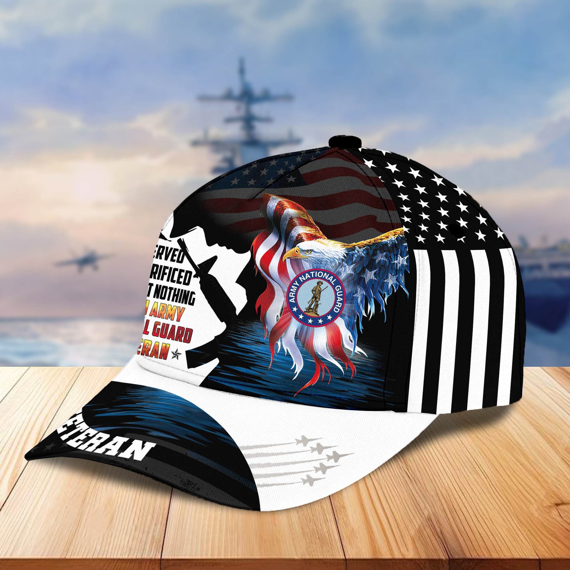 Premium US Veterans Cap BPVC140301, Gifts For US Veterans, Best Gifts On Father's Day, Armed Forces Day, Independence Day, Veterans Day.