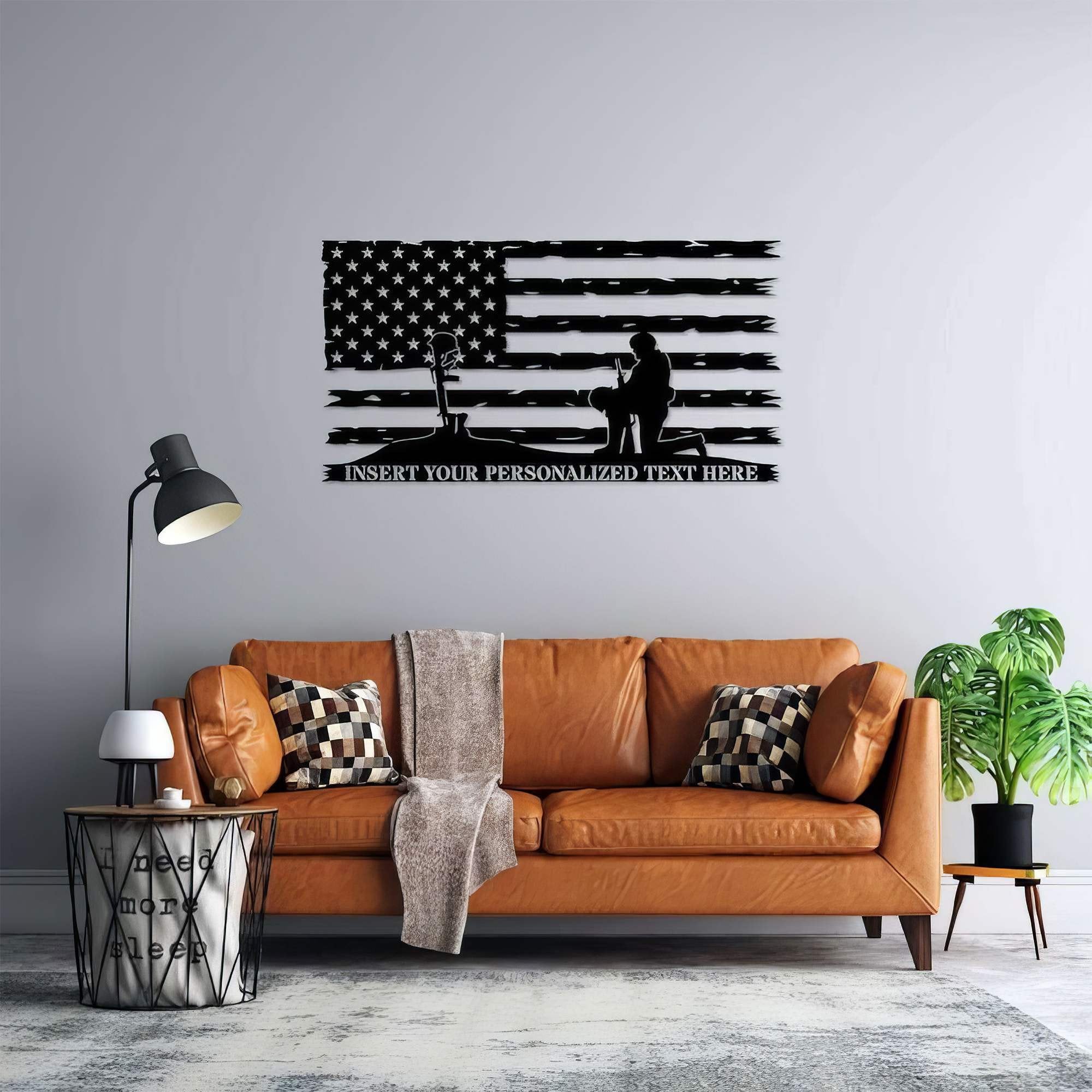 Premium Custom US Veteran Metal Signs VPVC901048, Gifts For US Veteran, Gifts For Memorial Day