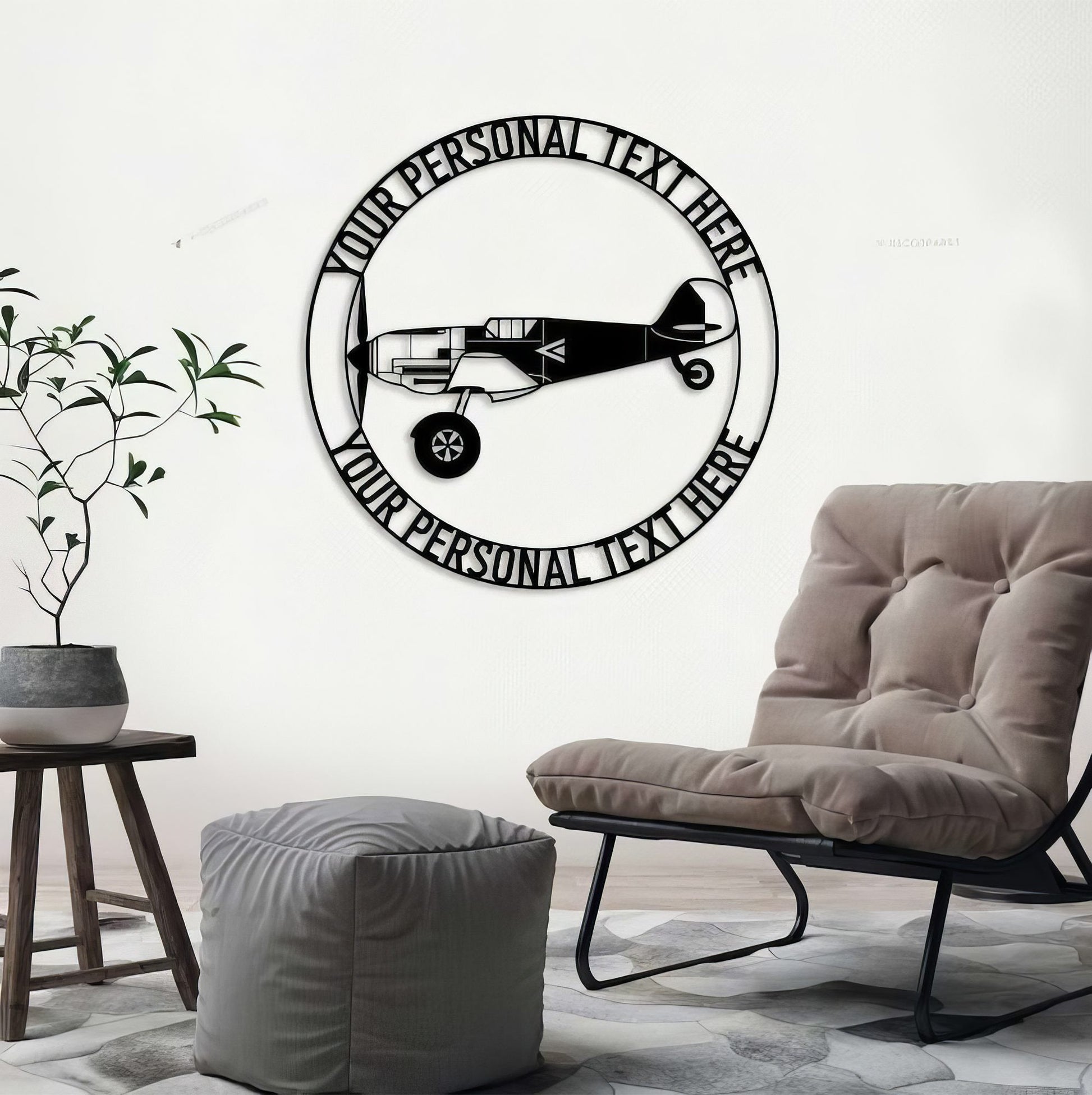 Premium Custom US Veteran Metal Signs VPVC901076, Gifts For US Veterans, Fighter Airplane Pilot Sign Airforce Plane Independence Day Veteran Day Patriotic Decor