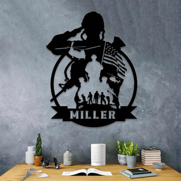 Premium Custom US Veteran Metal Signs VPVC901101, Gifts For US Veterans, Soldiers Veteran Sign Metal, Custom Military Metal Art, Wall Decor, Veterans Day Gift For Proud Soldiers