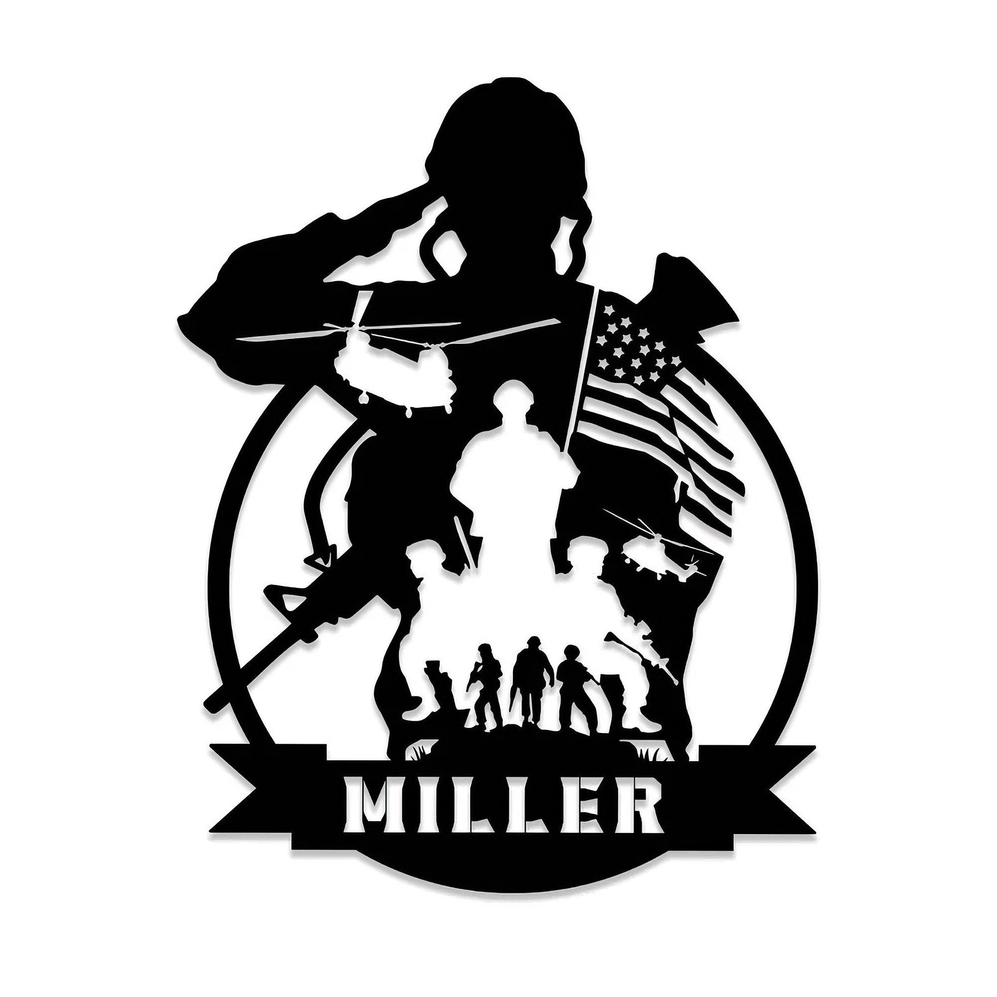 Premium Custom US Veteran Metal Signs VPVC901101, Gifts For US Veterans, Soldiers Veteran Sign Metal, Custom Military Metal Art, Wall Decor, Veterans Day Gift For Proud Soldiers