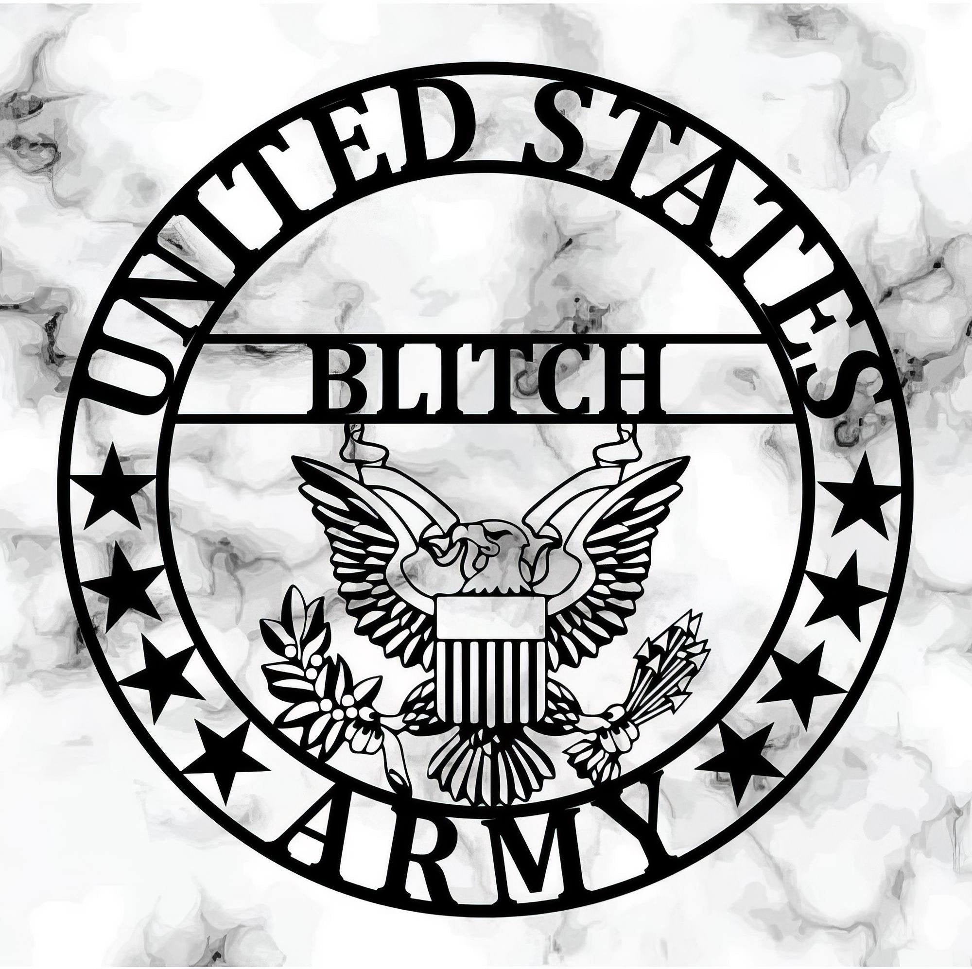 Premium Custom US Veteran Metal Signs VPVC901113, Gifts For US Veterans, United States Army Metal Sign Gift for Army, Military Metal Art Home Decor