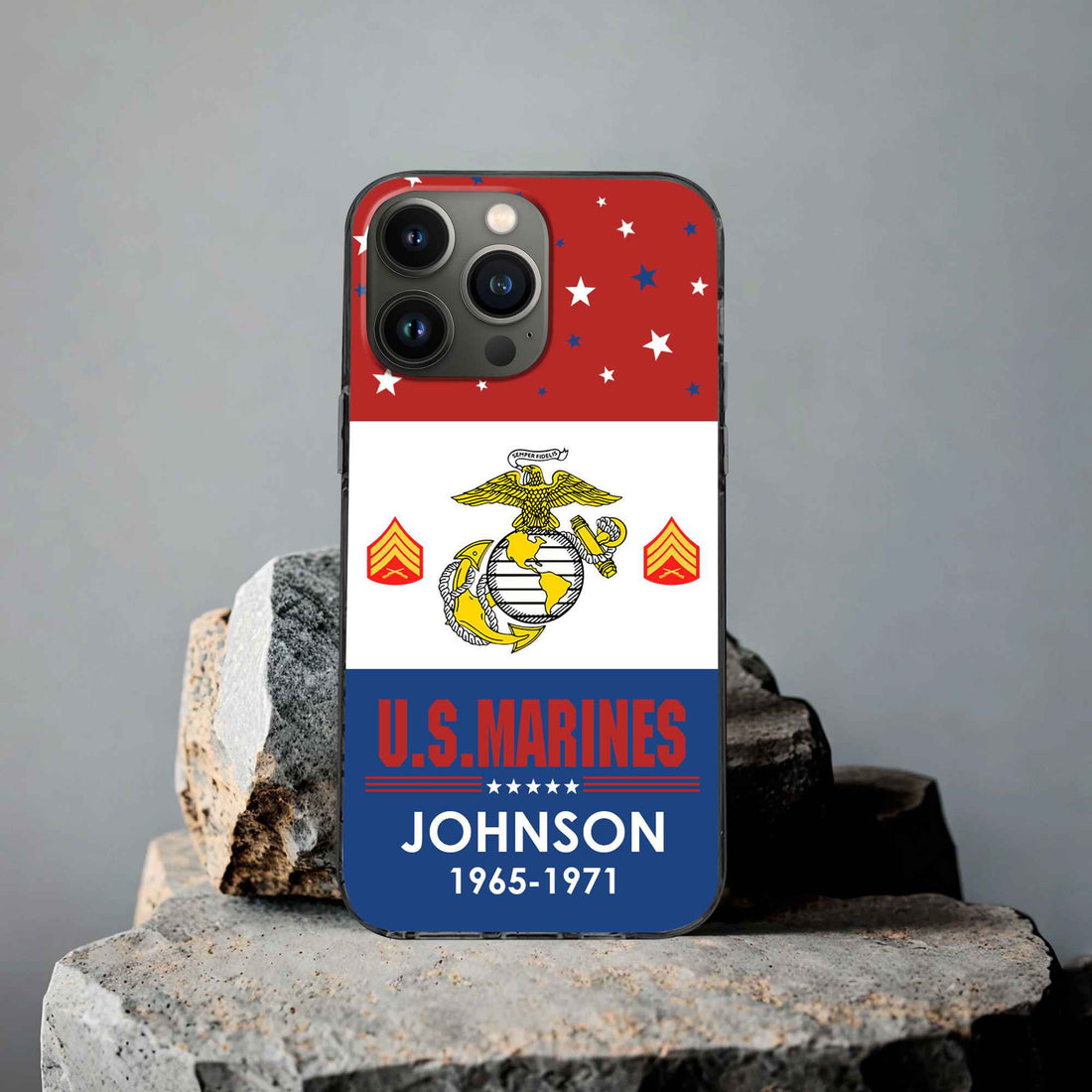 USMC Custom Phone Case VPVC501803, Gifts For Marine Veteran, Best Gifts On Father's Day, Armed Forces Day, Independence Day, Veterans Day.