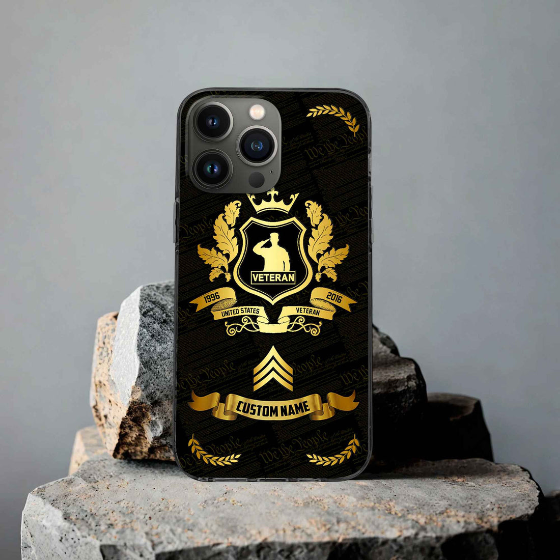 Premium Custom US Veteran Phone Case VPVC502007, Gifts For US Veteran, Gifts For Dad, For Husband, Best Gifts On Father's Day, Armed Forces Day, Independence Day, Veterans Day.