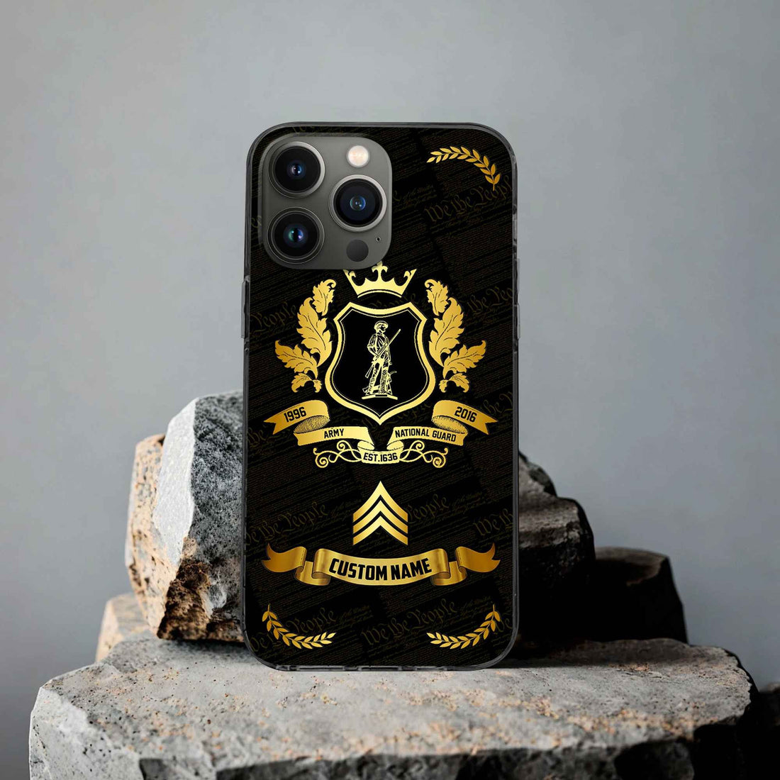 Premium Custom US Army National Guard Phone Case VPVC502008, Gifts For Army National Guard Veteran, Gifts For Dad, For Husband, Best Gifts On Father's Day, Armed Forces Day, Independence Day, Veterans Day.