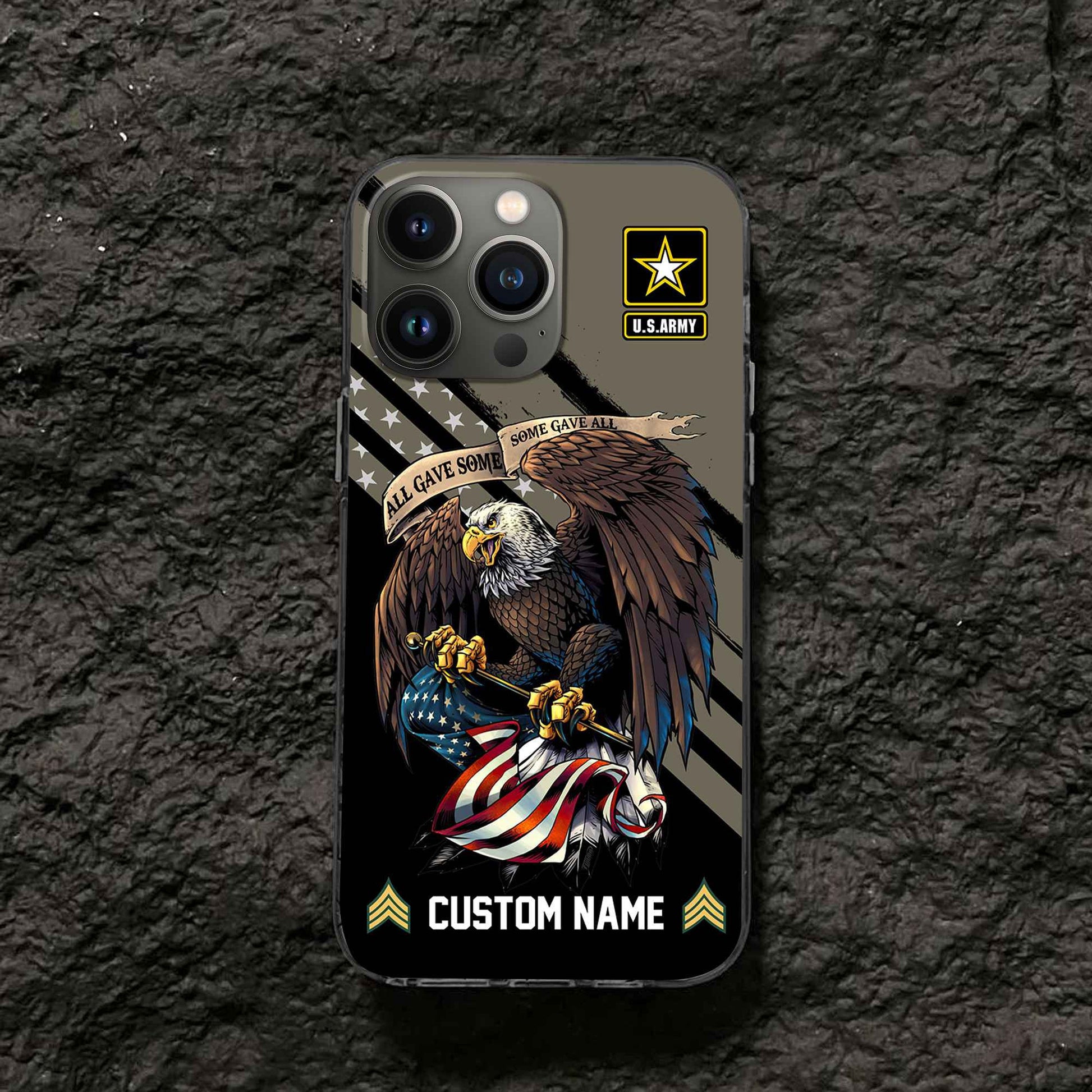 Premium Custom US Army Phone Case VPVC502310, Gifts For Army Veteran, Best Gifts On Father's Day, Armed Forces Day, Independence Day, Veterans Day.