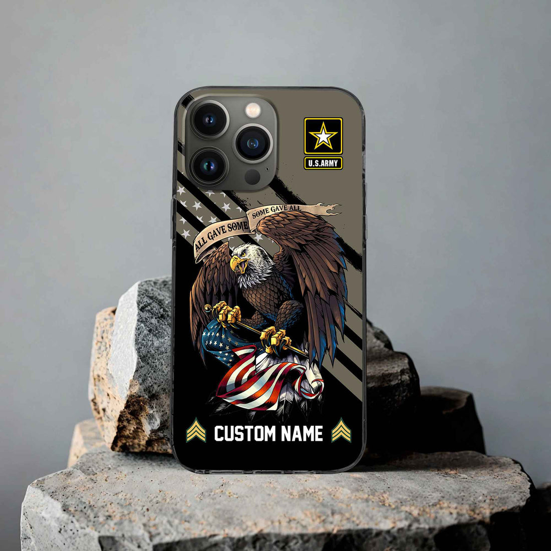 Premium Custom US Army Phone Case VPVC502310, Gifts For Army Veteran, Best Gifts On Father's Day, Armed Forces Day, Independence Day, Veterans Day.