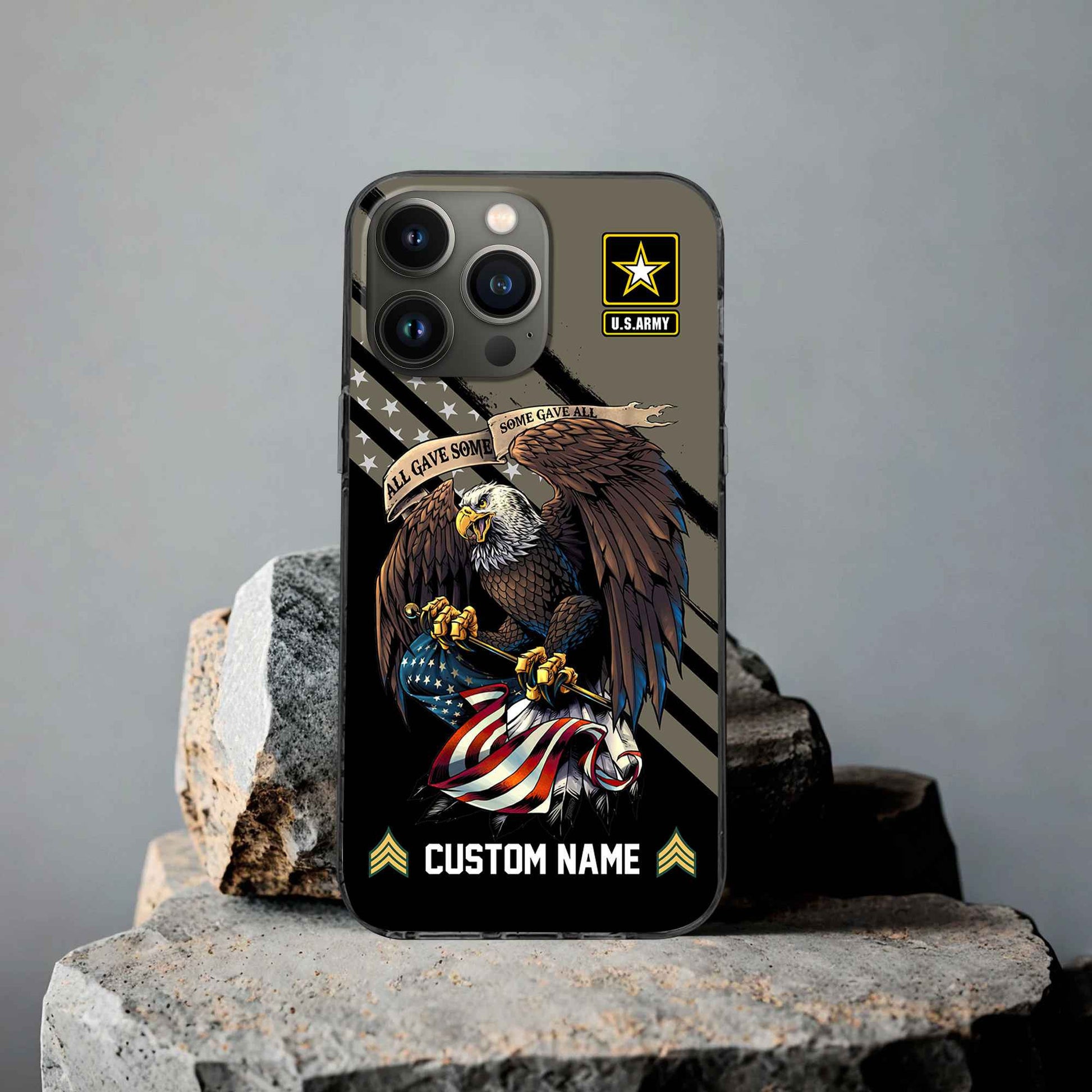 Premium Custom US Army Phone Case VPVC502310, Gifts For Army Veteran, Best Gifts On Father's Day, Armed Forces Day, Independence Day, Veterans Day.