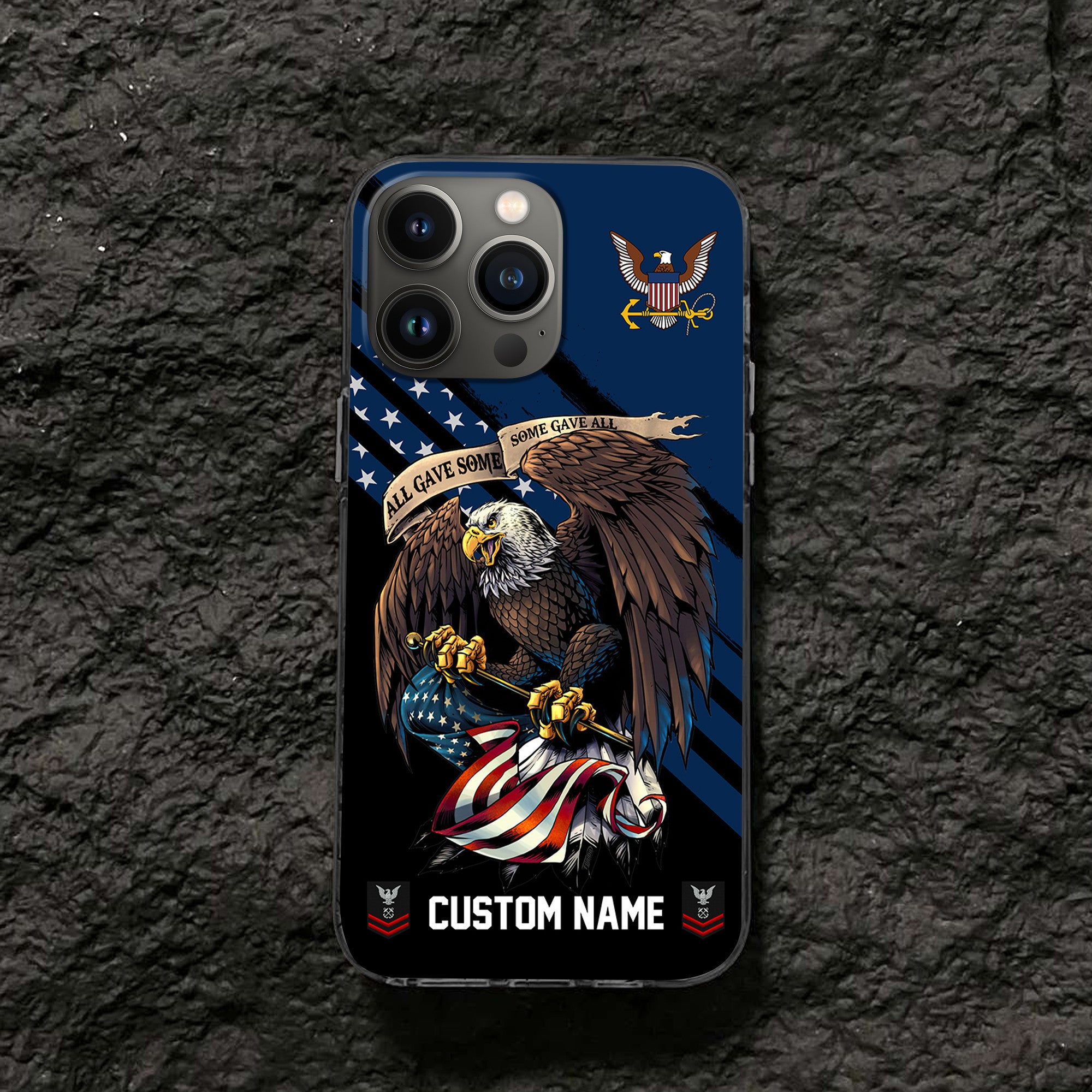 Premium Custom US Navy Phone Case VPVC502302, Gifts For Navy Veteran, Best Gifts On Father's Day, Armed Forces Day, Independence Day, Veterans Day.