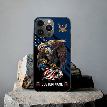 Premium Custom US Navy Phone Case VPVC502302, Gifts For Navy Veteran, Best Gifts On Father's Day, Armed Forces Day, Independence Day, Veterans Day.