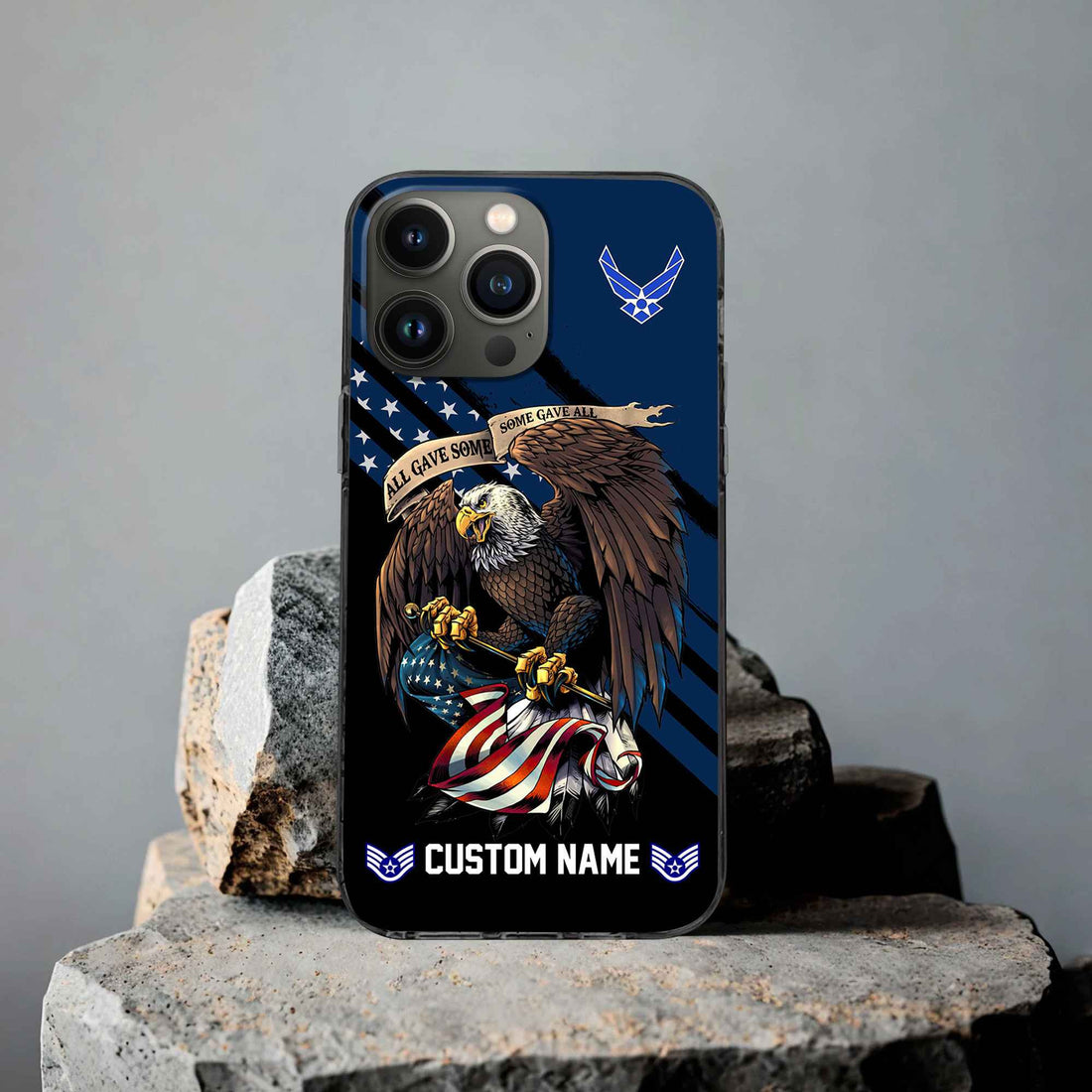 Premium Custom USAF Phone Case VPVC502312, Gifts For Air Force Veteran, Best Gifts On Father's Day, Armed Forces Day, Independence Day, Veterans Day.