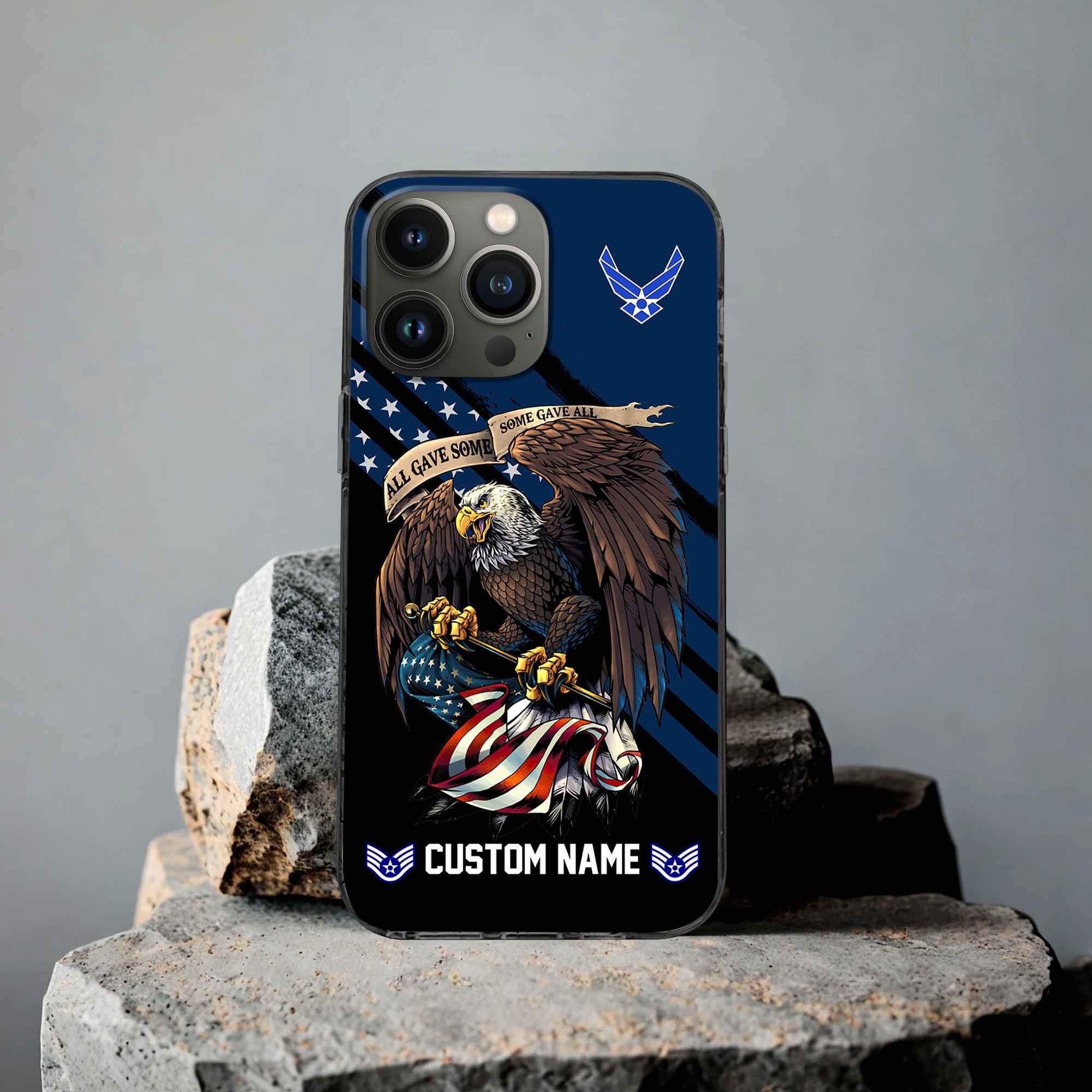Premium Custom USAF Phone Case VPVC502312, Gifts For Air Force Veteran, Best Gifts On Father's Day, Armed Forces Day, Independence Day, Veterans Day.
