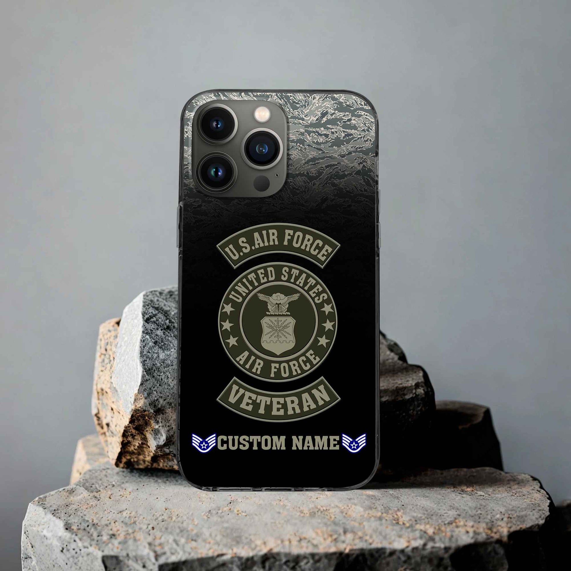 USAF Custom Phone Case VPVC502404, Gifts For Air Force Veteran, Best Gifts On Father's Day, Armed Forces Day, Independence Day, Veterans Day.