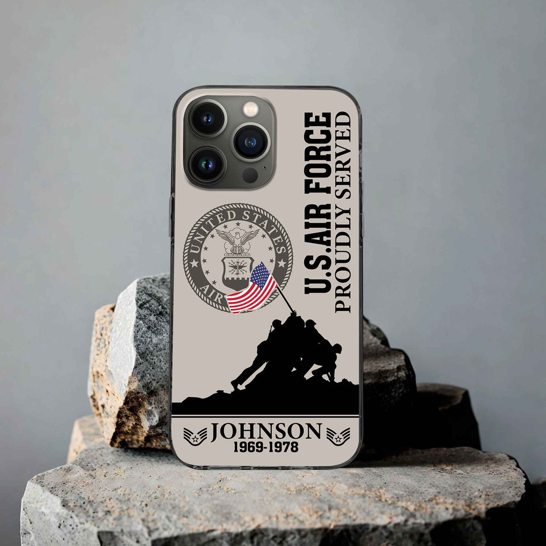 Premium Custom USAF Phone Case VPVC502604, Gifts For Air Force Veteran, Gifts For Dad, For Husband, Best Gifts On Father's Day, Armed Forces Day, Independence Day, Veterans Day.