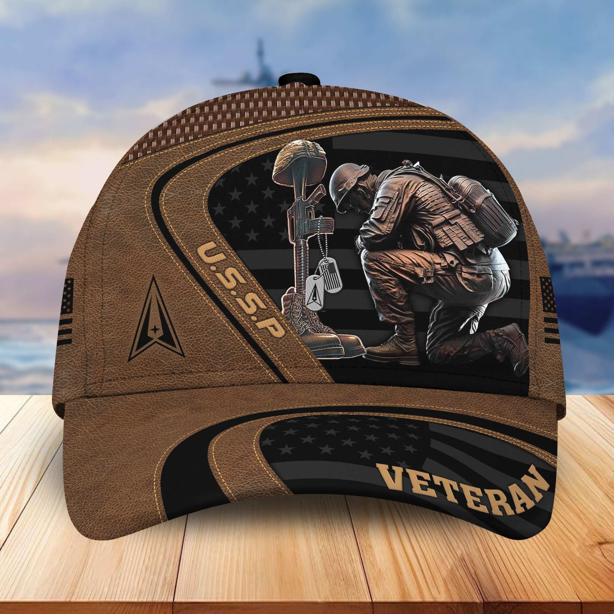Premium US Veterans Cap APHN301212, Gifts For US Veterans, Best Gifts On Father's Day, Memorial Day, Independence Day, Veterans Day.