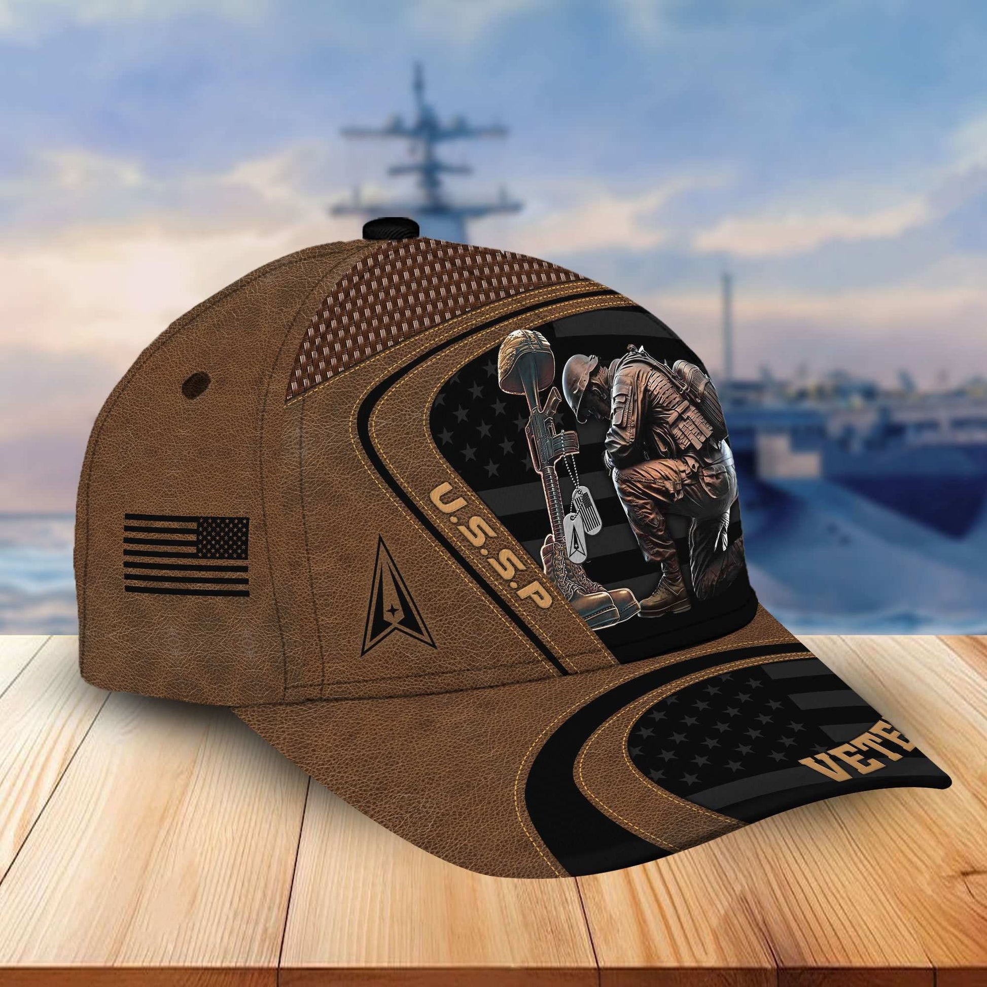 Premium US Veterans Cap APHN301212, Gifts For US Veterans, Best Gifts On Father's Day, Memorial Day, Independence Day, Veterans Day.