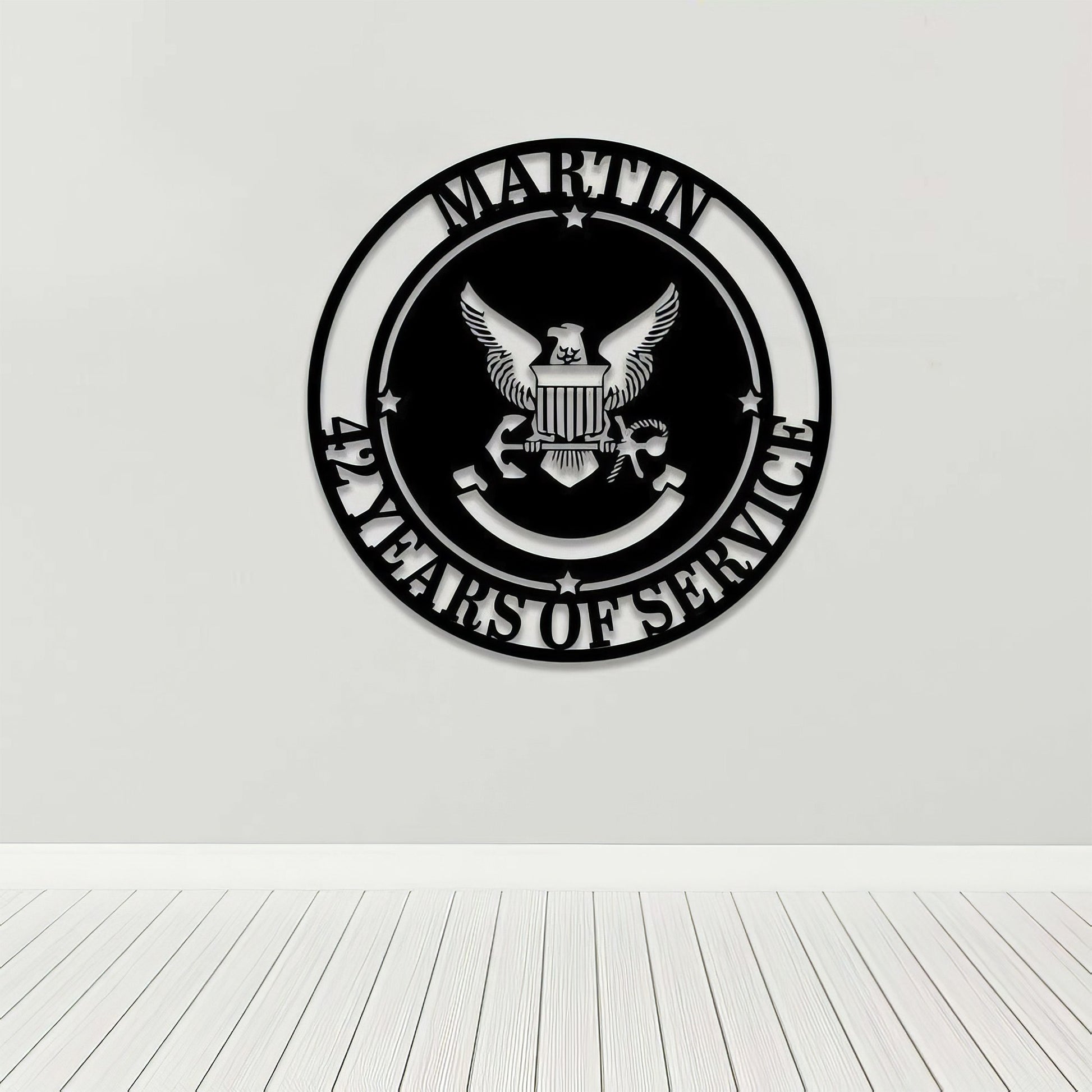 Premium Custom US Navy Veteran Metal Signs VPVC901121, Gifts For Navy Veteran