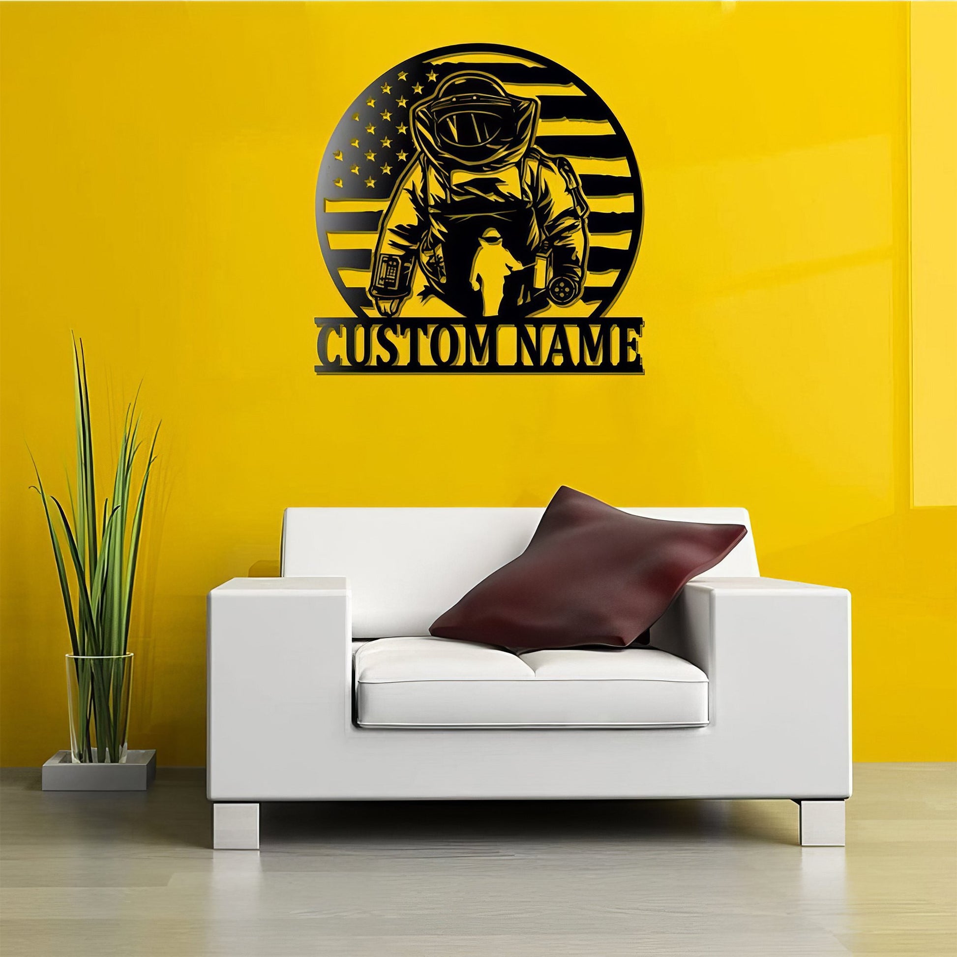 Premium Custom US Veteran Metal Signs VPVC901125, Gifts For Veteran, US Bomb Disposal Sign Bomb Squad Name Bomb Team Independence Day Veteran Day Patriotic Decor Gift