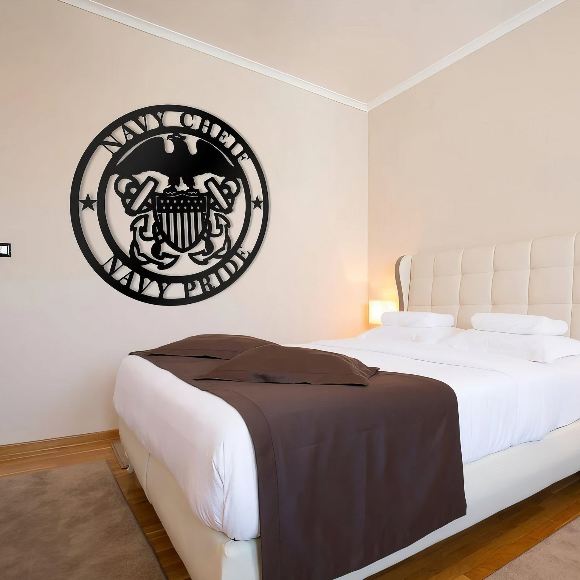 Premium Custom US Veteran Metal Signs VPVC901131, Gifts For Veteran, US Navy Veteran Sign Gifts Independence Day Veteran Day Patriotic Decor