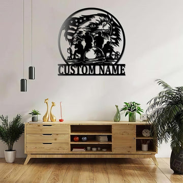 Premium Custom US Veteran Metal Signs VPVC901136, Gifts For Veteran, US Patriotic Eagle Soldier Sign Independence Day Veteran Day Patriotic Decor Gift
