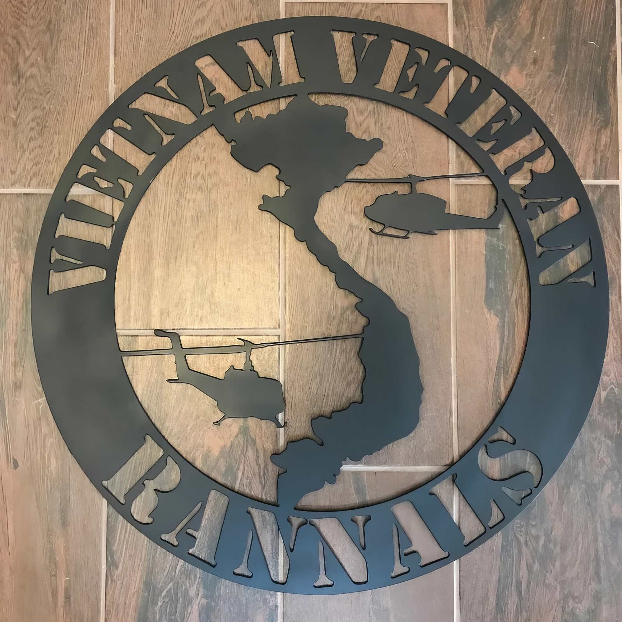 Premium Custom Vietnam Veteran Metal Signs VPVC901151, Gifts For Vietnam Veteran, Vietnam Veteran US Military Metal Sign Custom Soldier Name Signs Vietnam War Veteran Day Gift for Dad