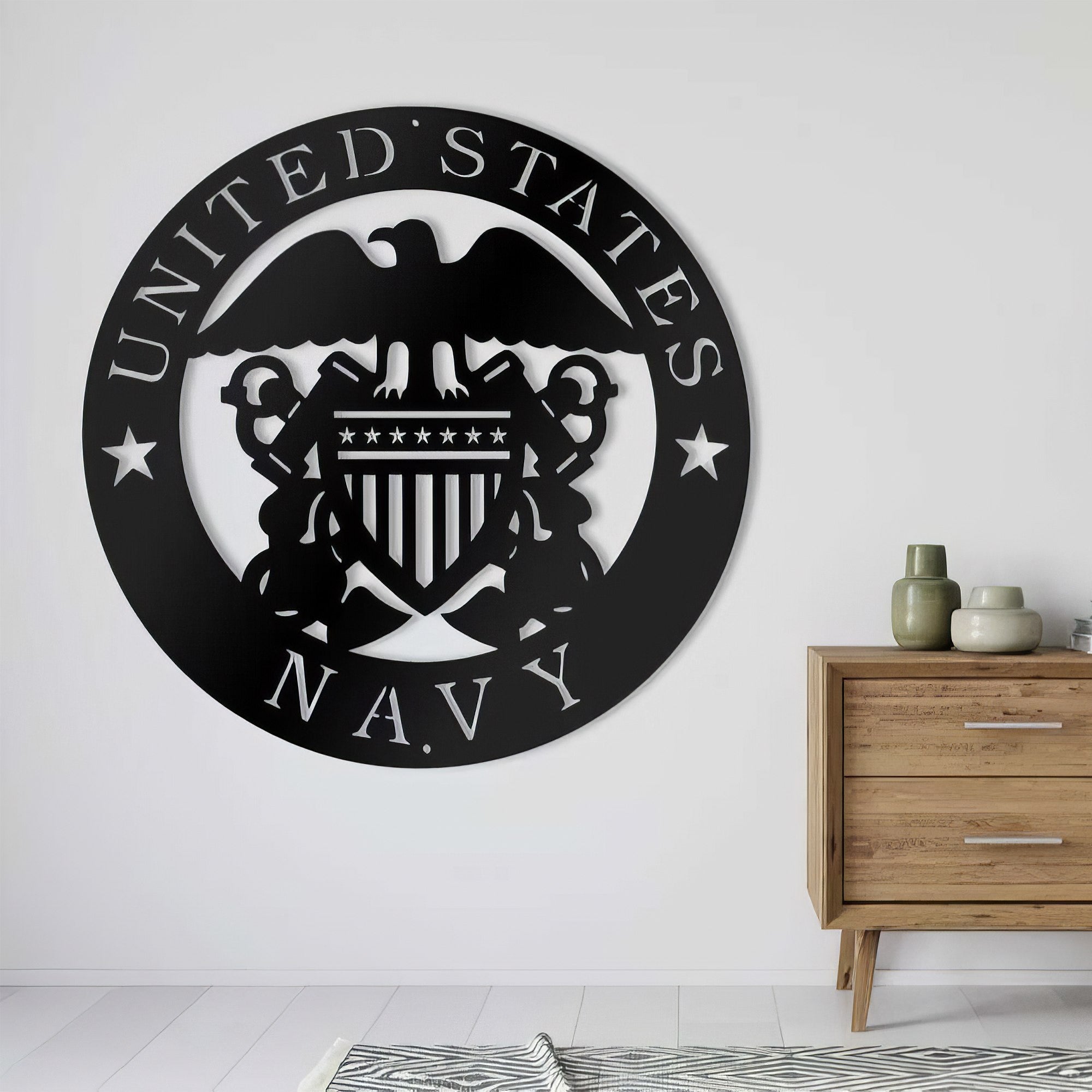 Premium US Veteran Metal Signs VPVC901162, Gifts For US Veteran, US Navy Metal Military Signs Personalized Metal Signs Gifts For Veterans