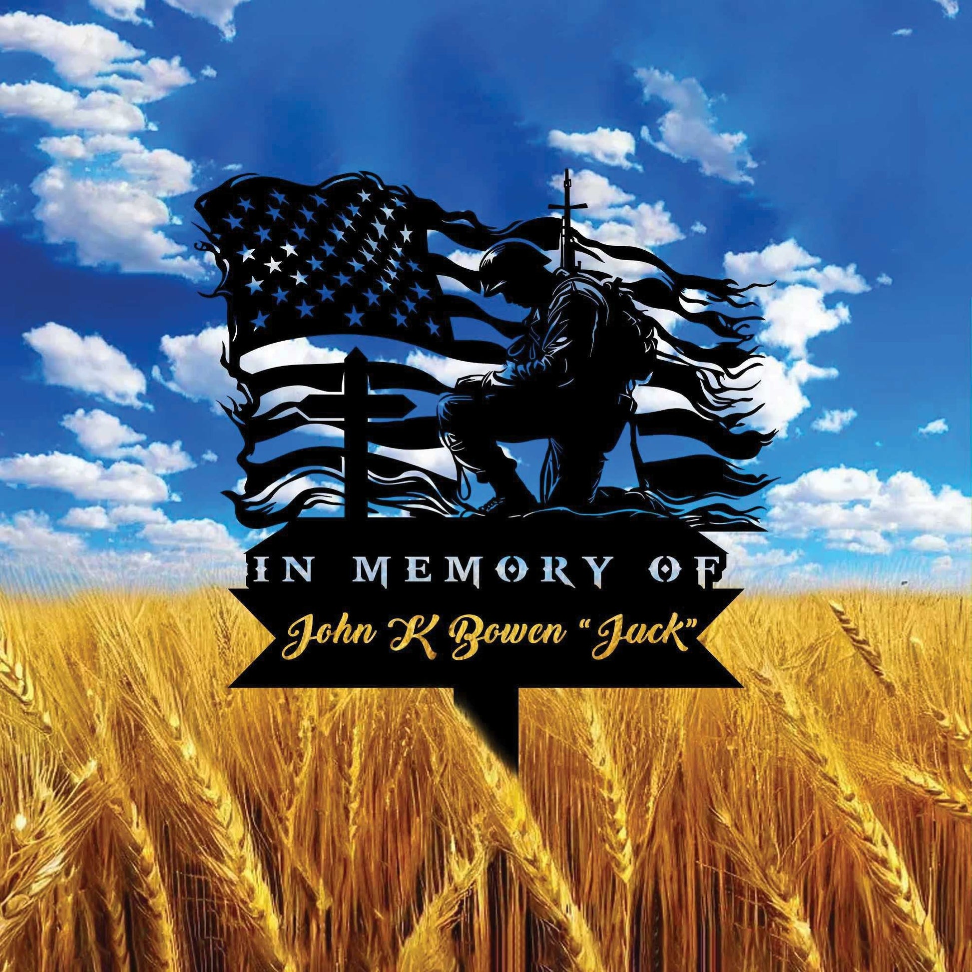 Premium Custom US Veteran Metal Signs VPVC901171, Gifts For US Veteran