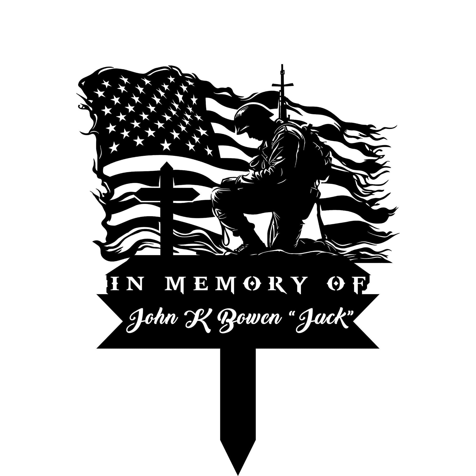 Premium Custom US Veteran Metal Signs VPVC901171, Gifts For US Veteran