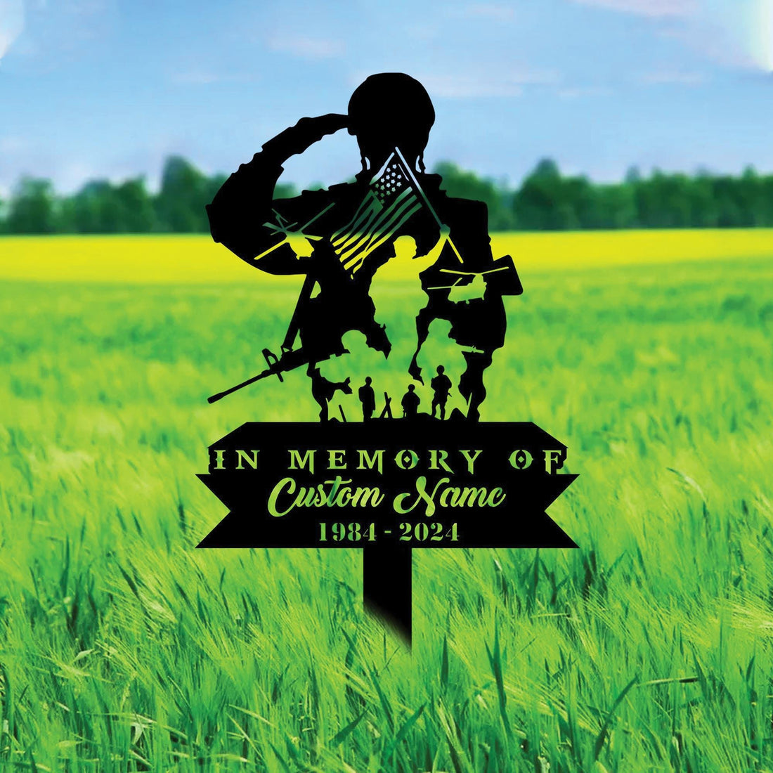 Premium Custom US Veteran Metal Signs VPVC901172, Gifts For US Veteran