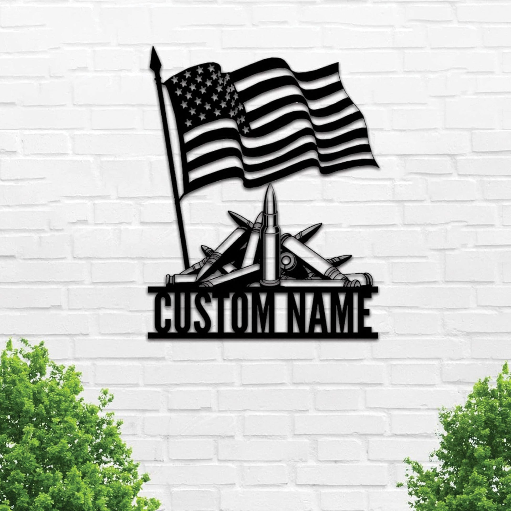 Premium Custom US Metal Signs VPVC901188, Gifts For US Veteran, Military Homecoming. Unique American Veteran Wall Hanging.