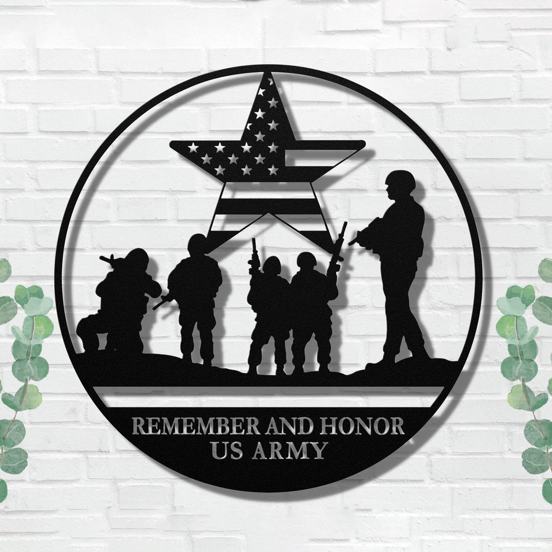 Premium Custom US Metal Signs VPVC901192, Gifts For US Veteran, Custom Military Metal Sign, Remember and Honor, Personalized Military Gift, US Soldier Home Decor, Military Wall Sign, Army, Air Force, Navy